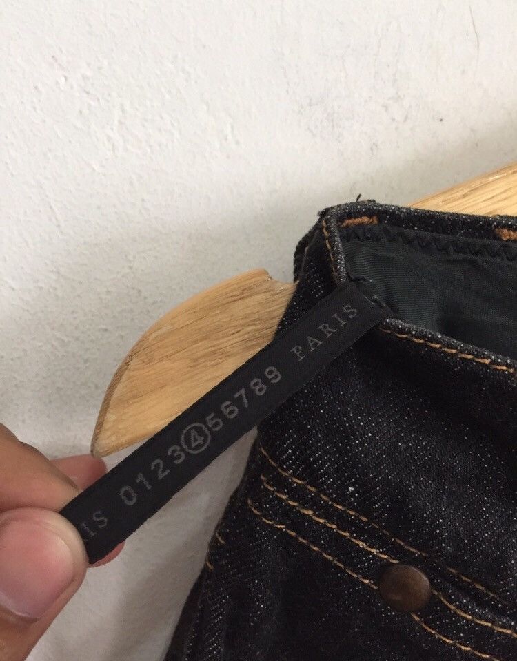 Maison Margiela OG Martin Margiela Fit Shape Straight Cut Denim Size US 29 - 5 Thumbnail