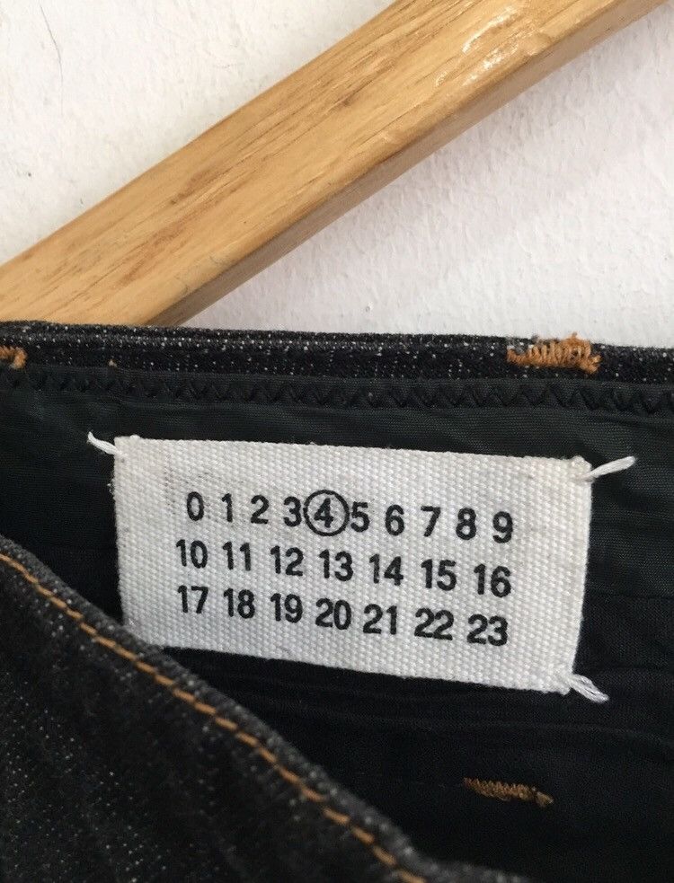 Maison Margiela OG Martin Margiela Fit Shape Straight Cut Denim Size US 29 - 6 Thumbnail