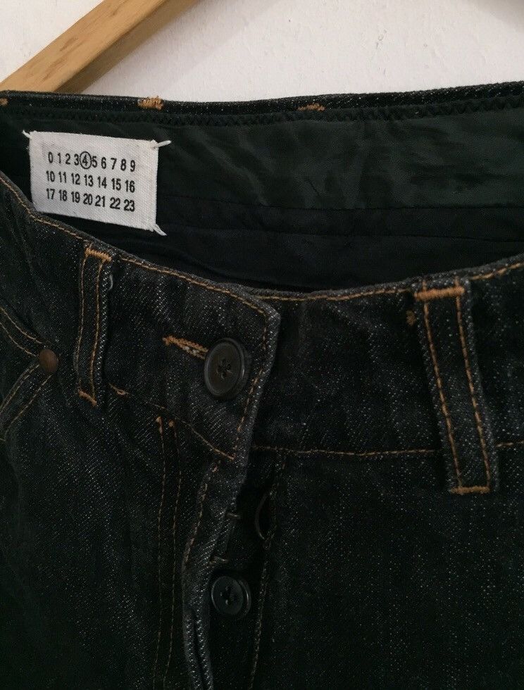 Maison Margiela OG Martin Margiela Fit Shape Straight Cut Denim Size US 29 - 3 Thumbnail