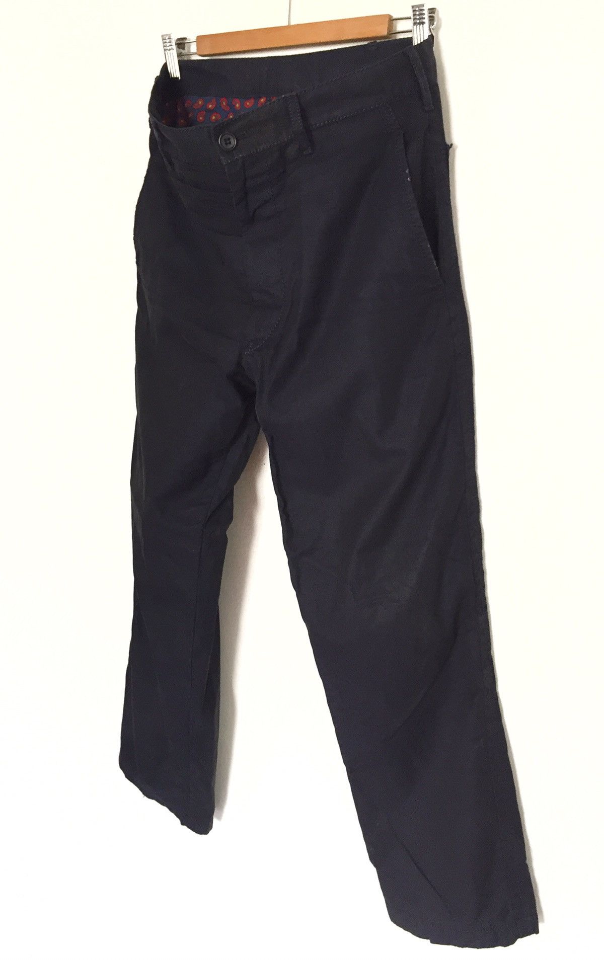 Comme des Garcons Homme FW06 CDG Homme Paisley Gabardine Straight Pants Size US 31 - 3 Thumbnail