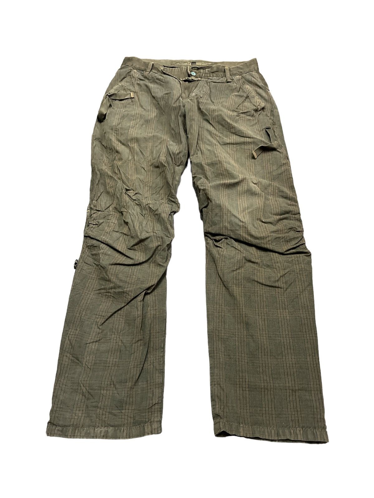 Japanese Brand × Marithe + Francois Girbaud GREEN COTTON PANT MFG Size US 29 - 6 Thumbnail