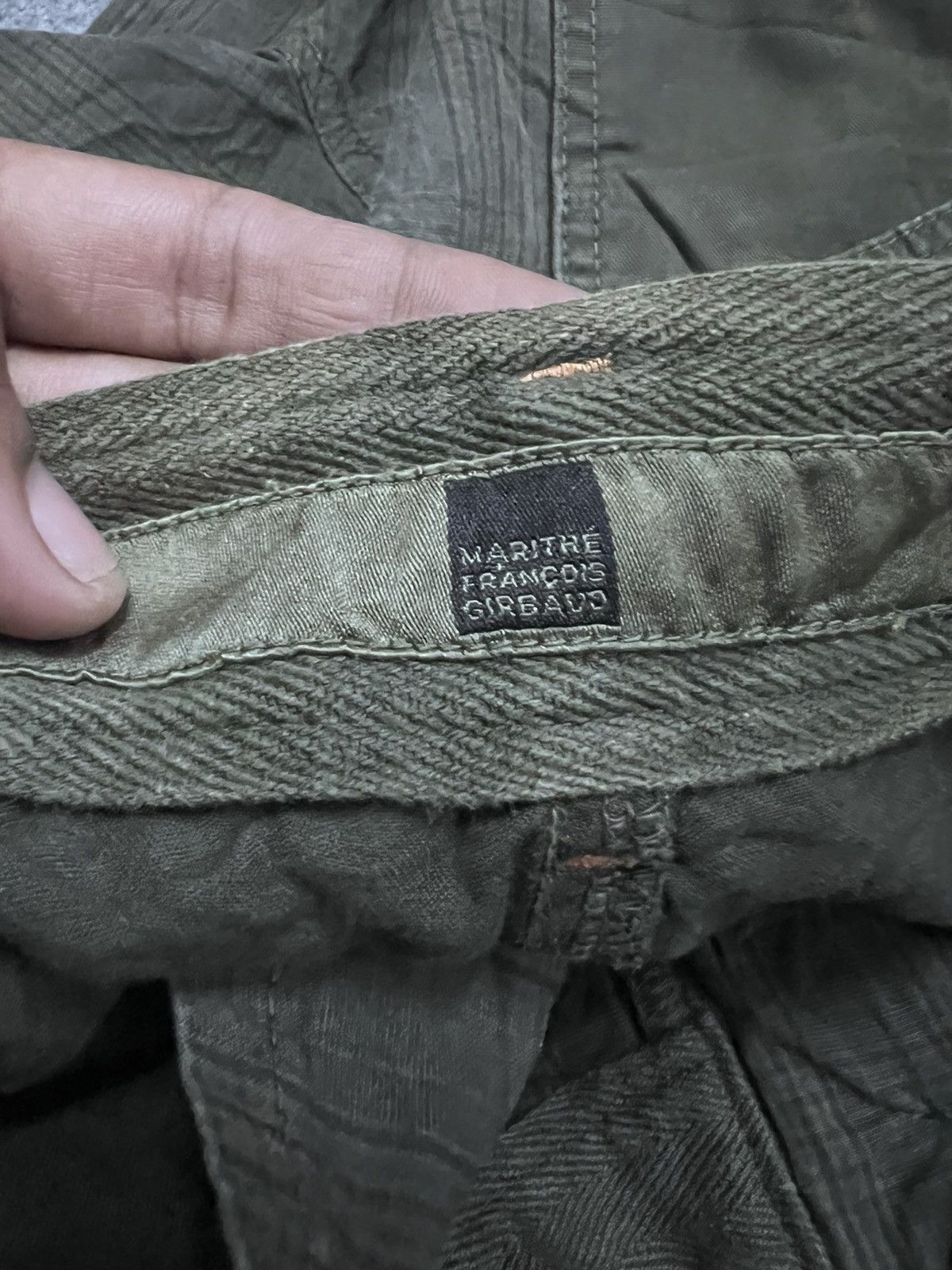 Japanese Brand × Marithe + Francois Girbaud GREEN COTTON PANT MFG Size US 29 - 7 Thumbnail