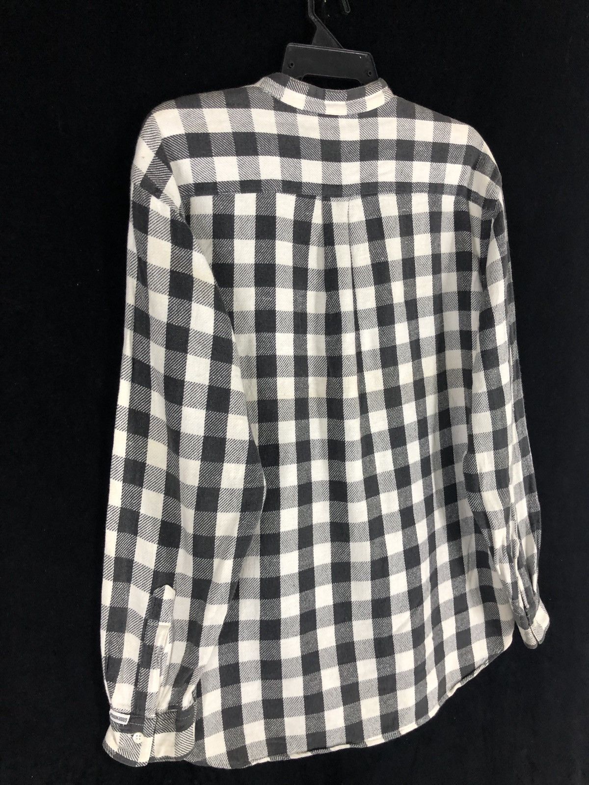 GOODENOUGH × Good Enough × Hiroshi Fujiwara 90s GOODENOUGH Flannel Shirt Half Button Pullover vtg cw21 Size US M / EU 48-50 / 2 - 4 Thumbnail