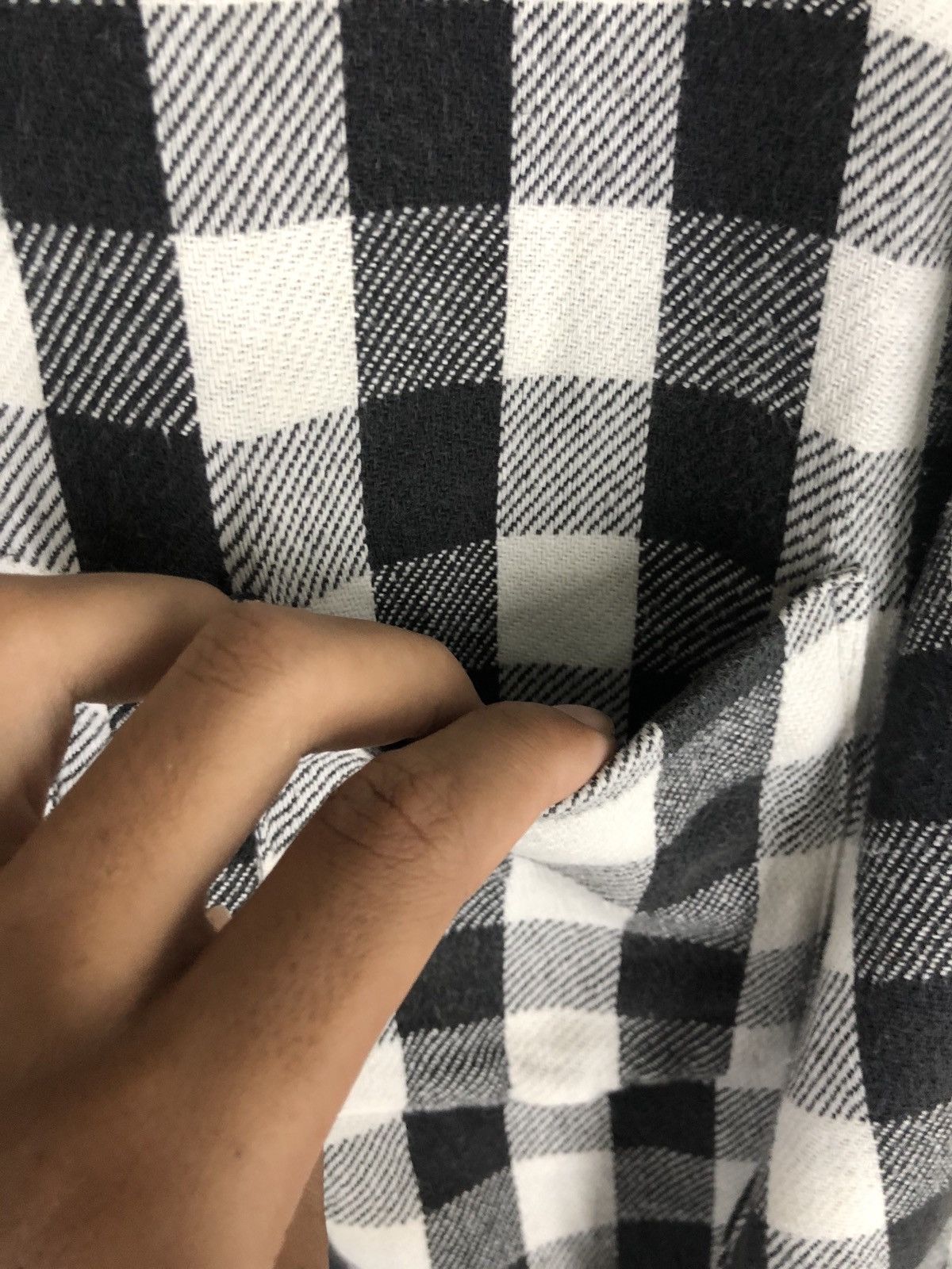 GOODENOUGH × Good Enough × Hiroshi Fujiwara 90s GOODENOUGH Flannel Shirt Half Button Pullover vtg cw21 Size US M / EU 48-50 / 2 - 7 Thumbnail