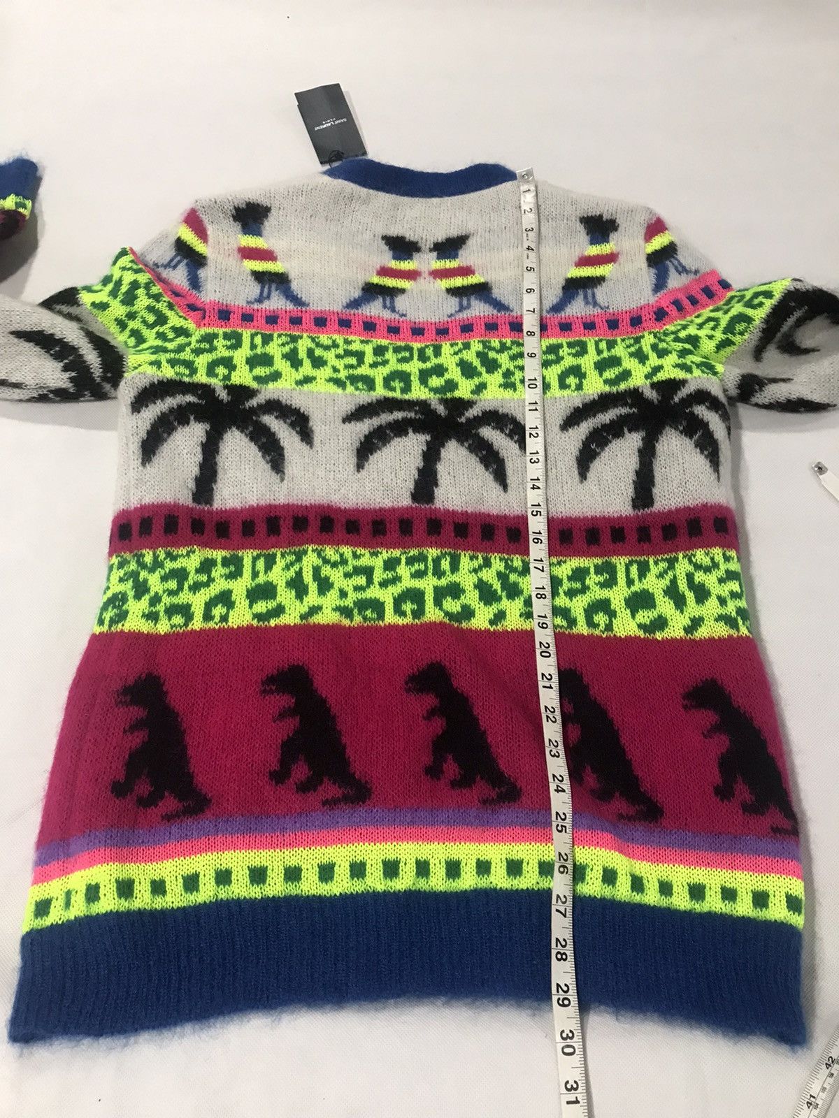 Saint Laurent Paris Saint Laurent Hedi Slimane T.Rex palm trees cardigan.M.$2500 Size US M / EU 48-50 / 2 - 7 Thumbnail