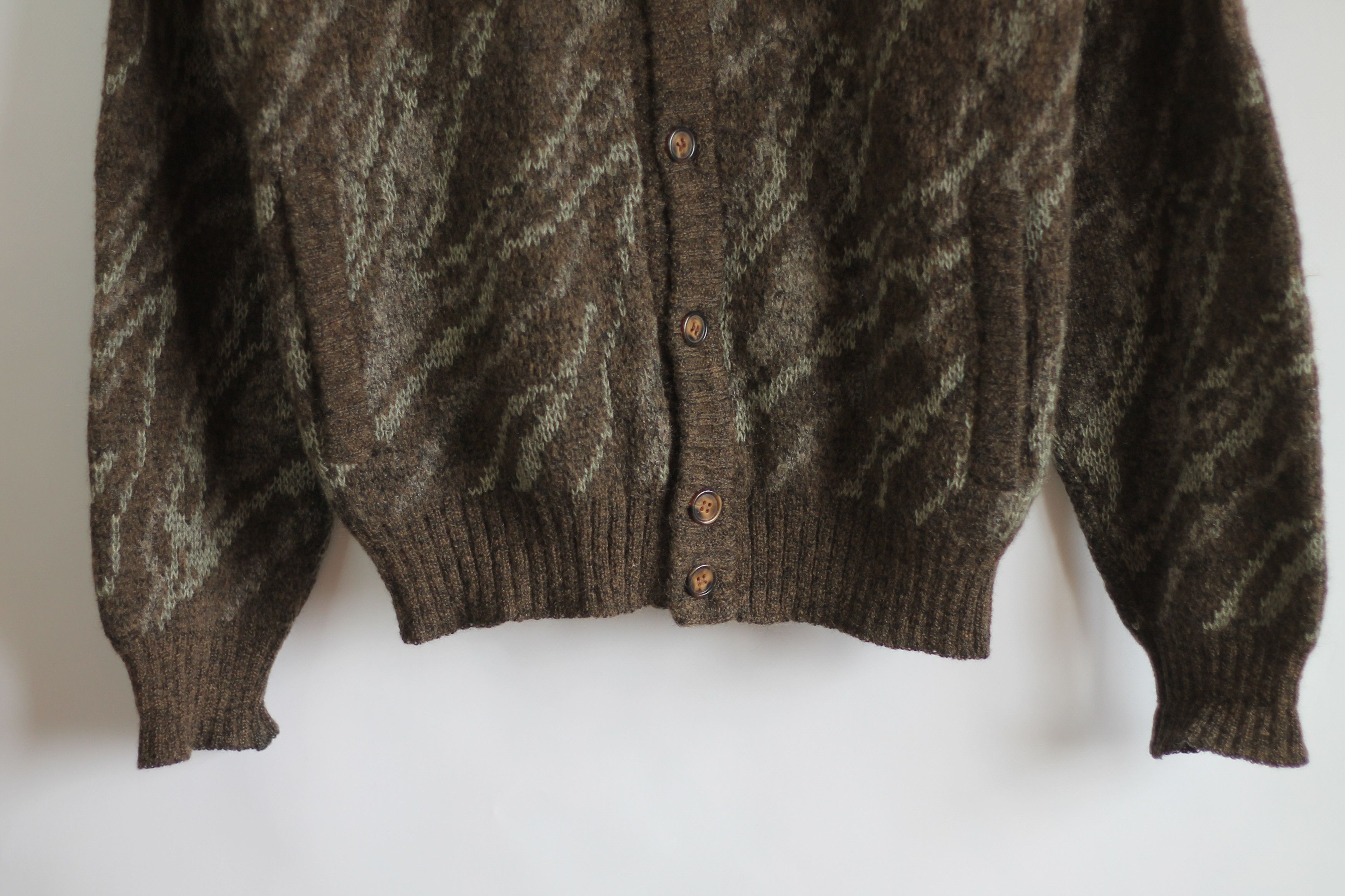 Lanvin vintage japanese wool Lanvin knit button cardigane y2k Size US L / EU 52-54 / 3 - 4 Thumbnail