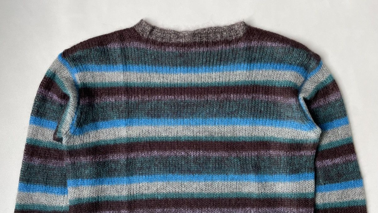 Prada A/W 18 Striped Mohair Sweater | Grailed 