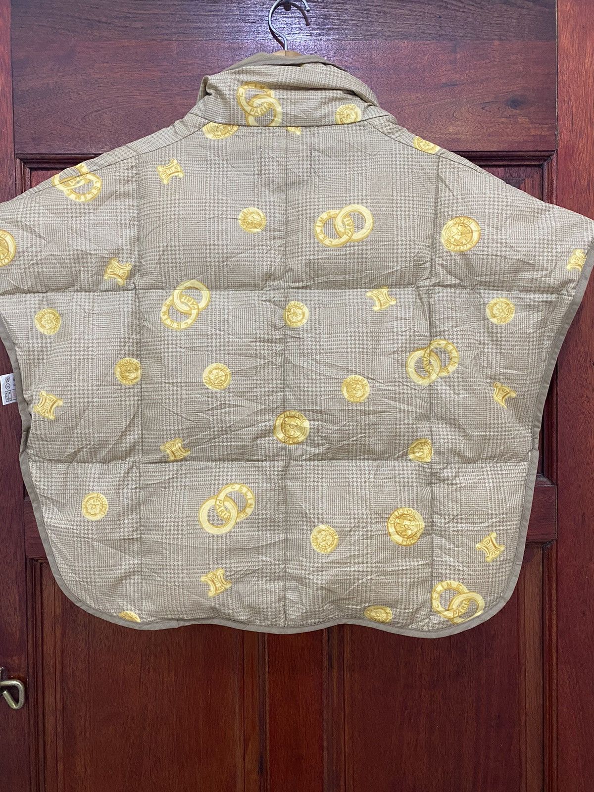 Celine Made in Japan Celine Down Poncho Monogram Size US M / EU 48-50 / 2 - 2 Thumbnail