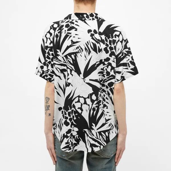Saint Laurent Paris SS20 Saint Laurent Jungle Shark Collar Shirt Size US M / EU 48-50 / 2 - 3 Thumbnail