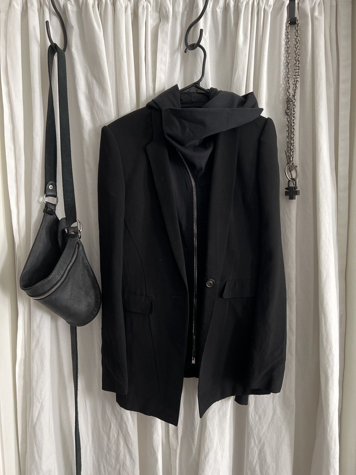 Julius Julius black long blazer 46 48 Size 48R - 1 Thumbnail