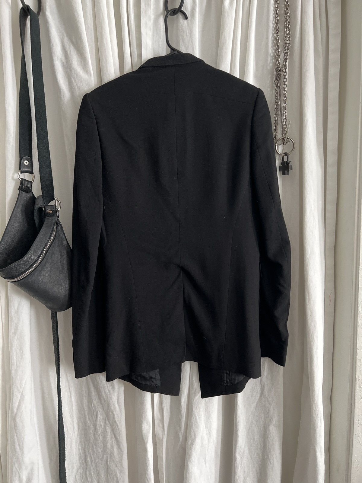 Julius Julius black long blazer 46 48 Size 48R - 3 Thumbnail