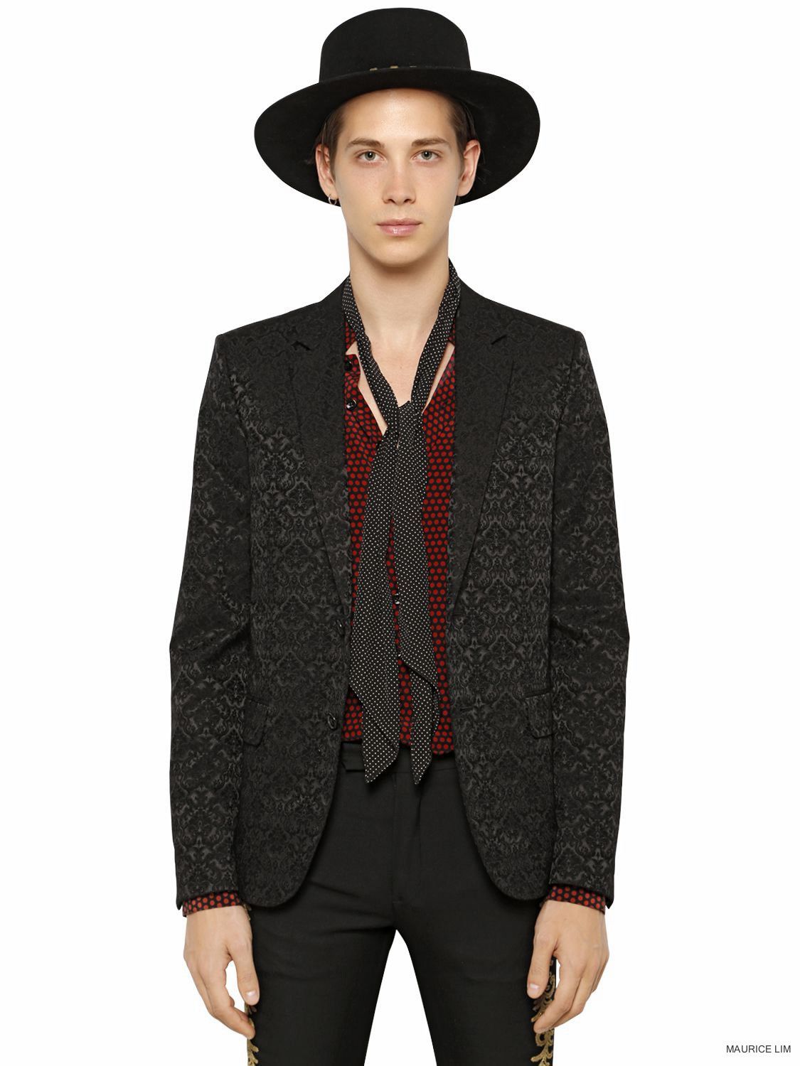Hedi Slimane × Saint Laurent Paris SS15 Baroque Blazer Size 48R - 1 Thumbnail