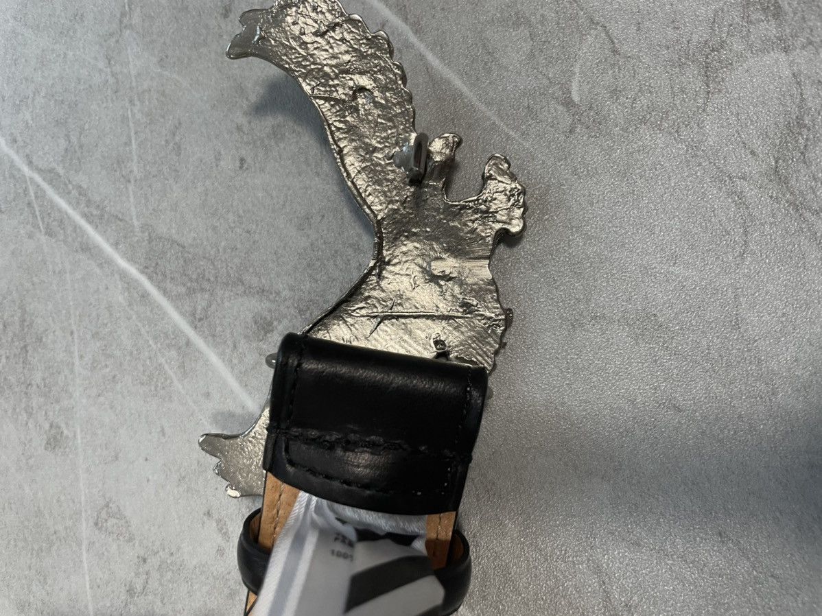 Off-White 🦅 eagle leather belt Size 32 - 5 Thumbnail