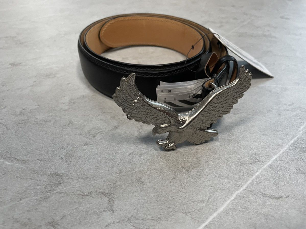 Off-White 🦅 eagle leather belt Size 32 - 1 Thumbnail