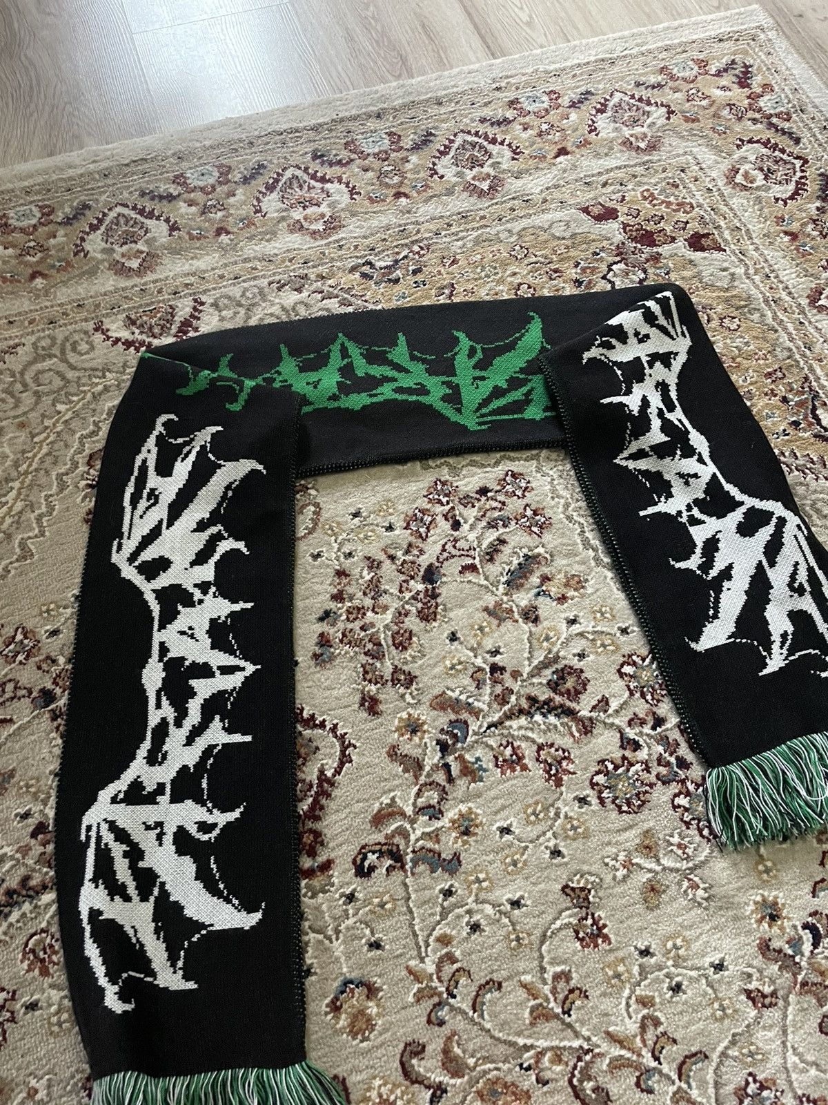 Seditionaries Vintage Rare Japanese Scarf With Flittermouse Y2k Size ONE SIZE - 5 Thumbnail