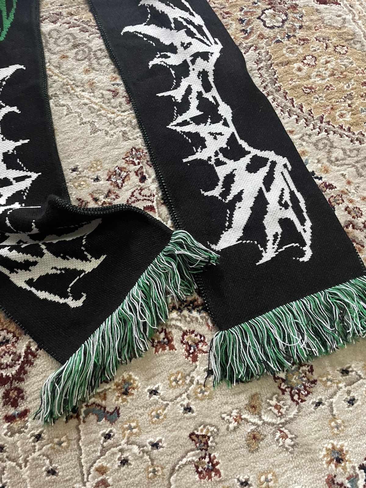 Seditionaries Vintage Rare Japanese Scarf With Flittermouse Y2k Size ONE SIZE - 3 Thumbnail