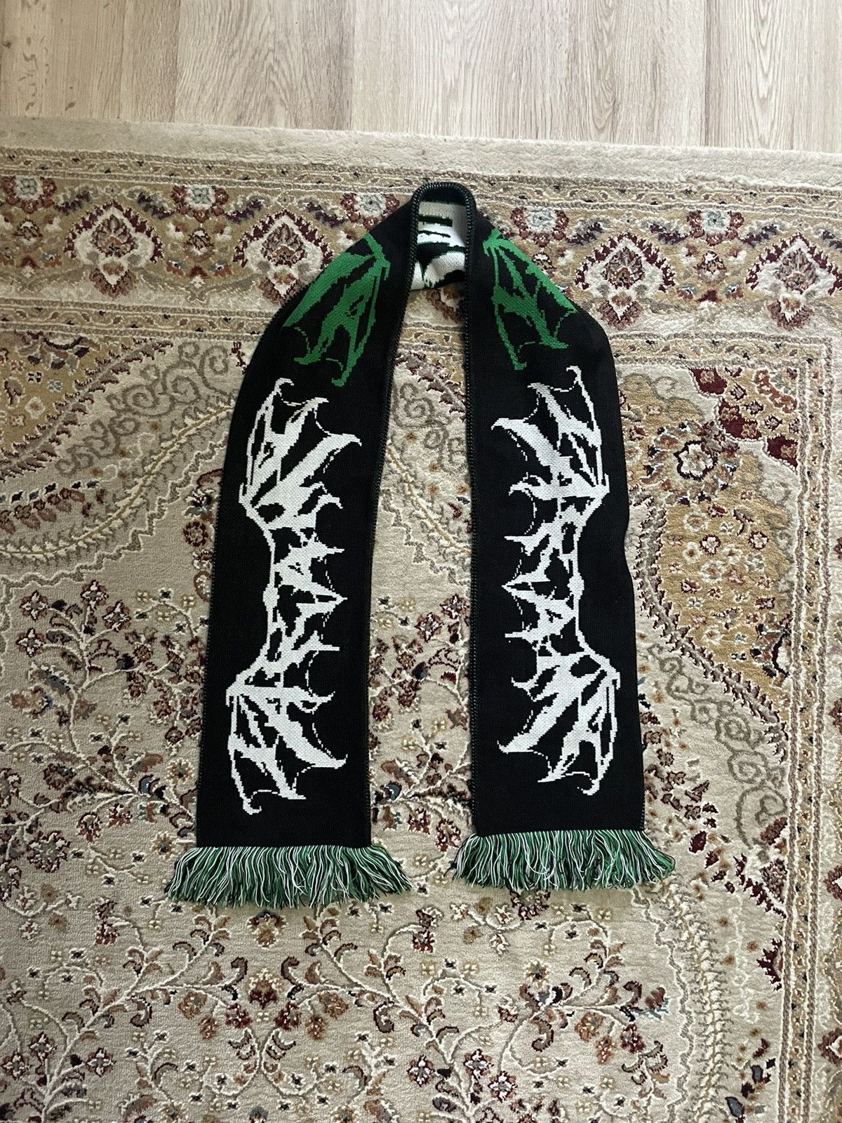 Seditionaries Vintage Rare Japanese Scarf With Flittermouse Y2k Size ONE SIZE - 1 Thumbnail