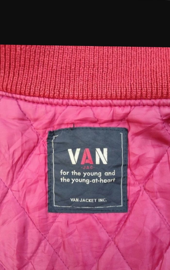 Van BOMBERS VARSITY WOOL LEATHER JACKET Size US M / EU 48-50 / 2 - 11 Thumbnail