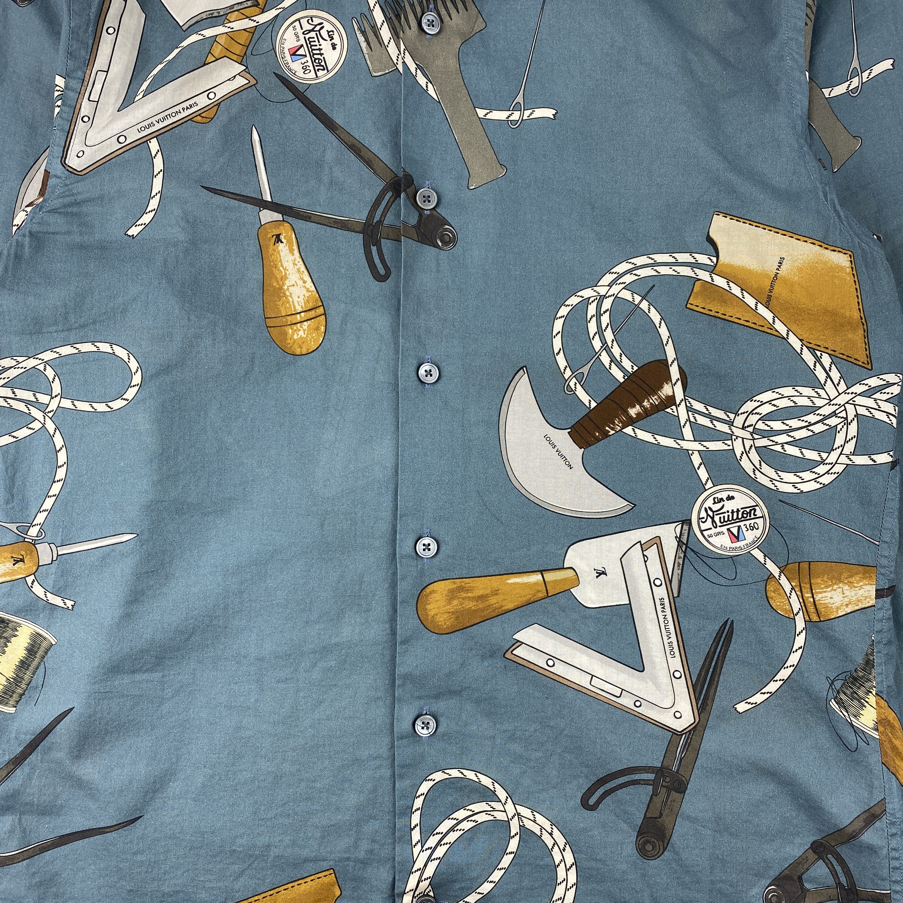 Louis Vuitton Louis Vuitton Paris Tools Shirt Size US M / EU 48-50 / 2 - 3 Thumbnail