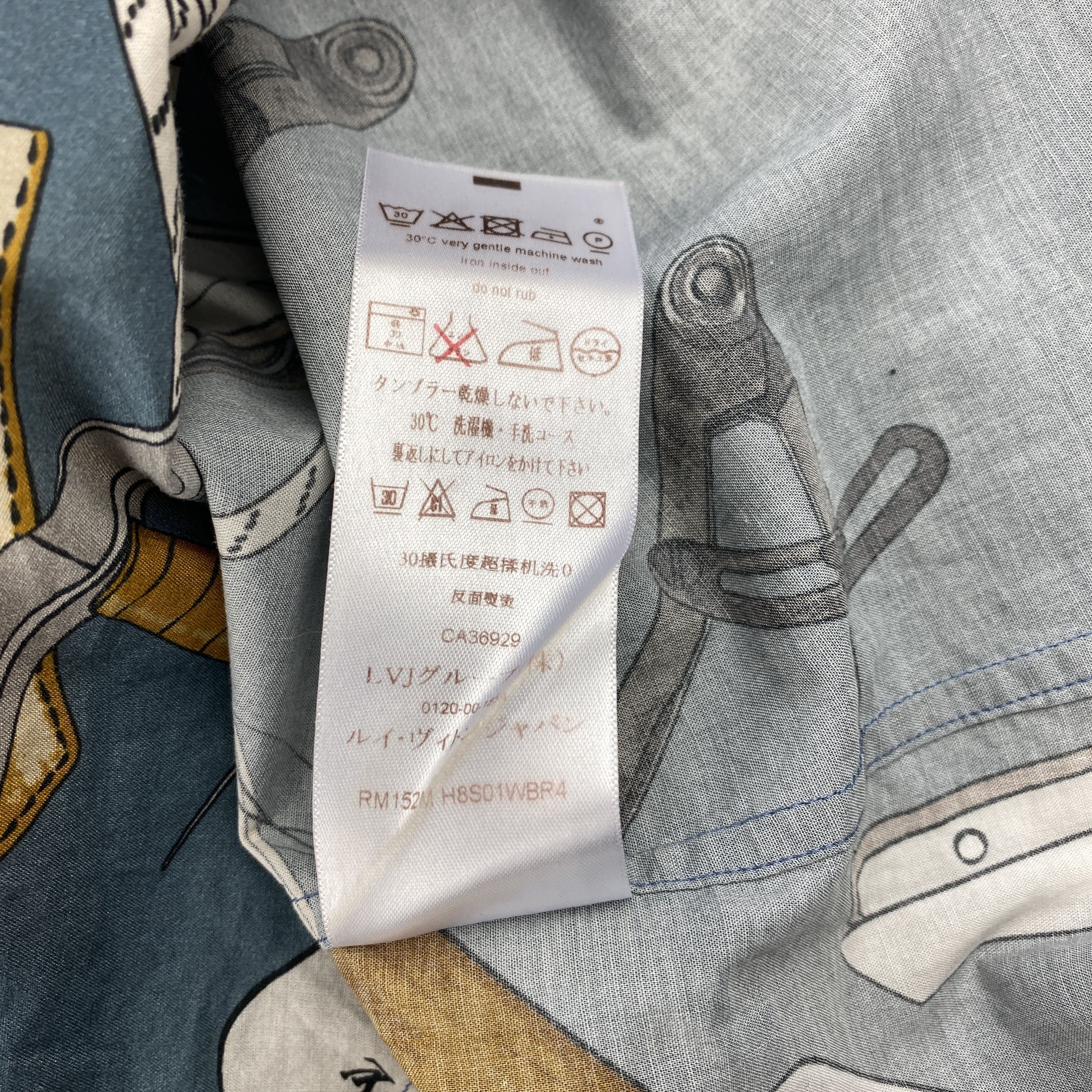Louis Vuitton Louis Vuitton Paris Tools Shirt Size US M / EU 48-50 / 2 - 6 Thumbnail