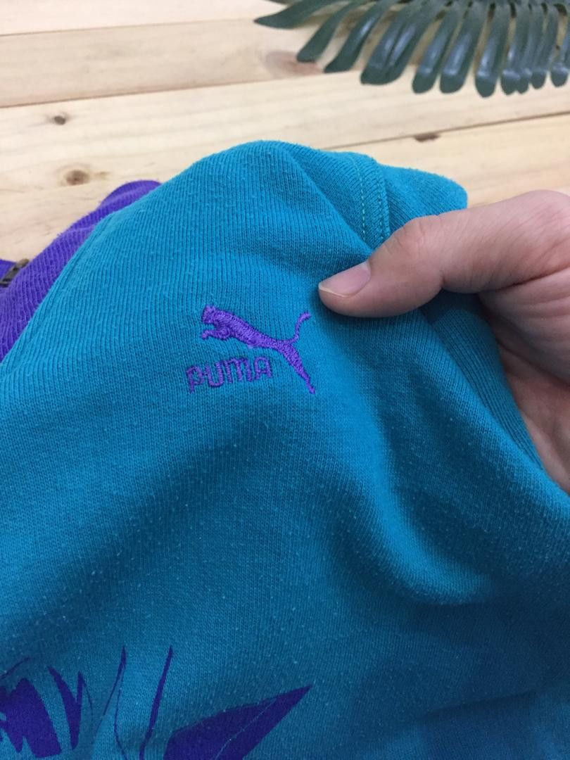 Puma Vintage Puma Athletics 90s Mock Neck Zip Sweatshirt Size US M / EU 48-50 / 2 - 6 Thumbnail