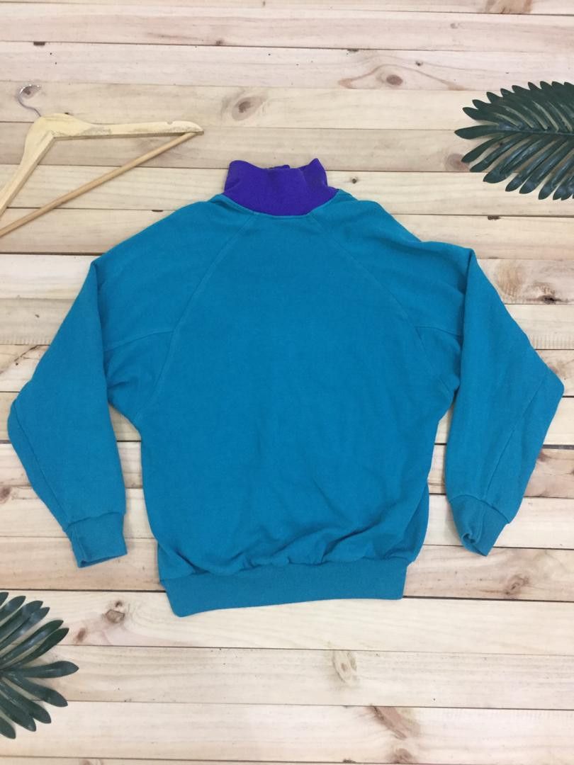 Puma Vintage Puma Athletics 90s Mock Neck Zip Sweatshirt Size US M / EU 48-50 / 2 - 9 Thumbnail