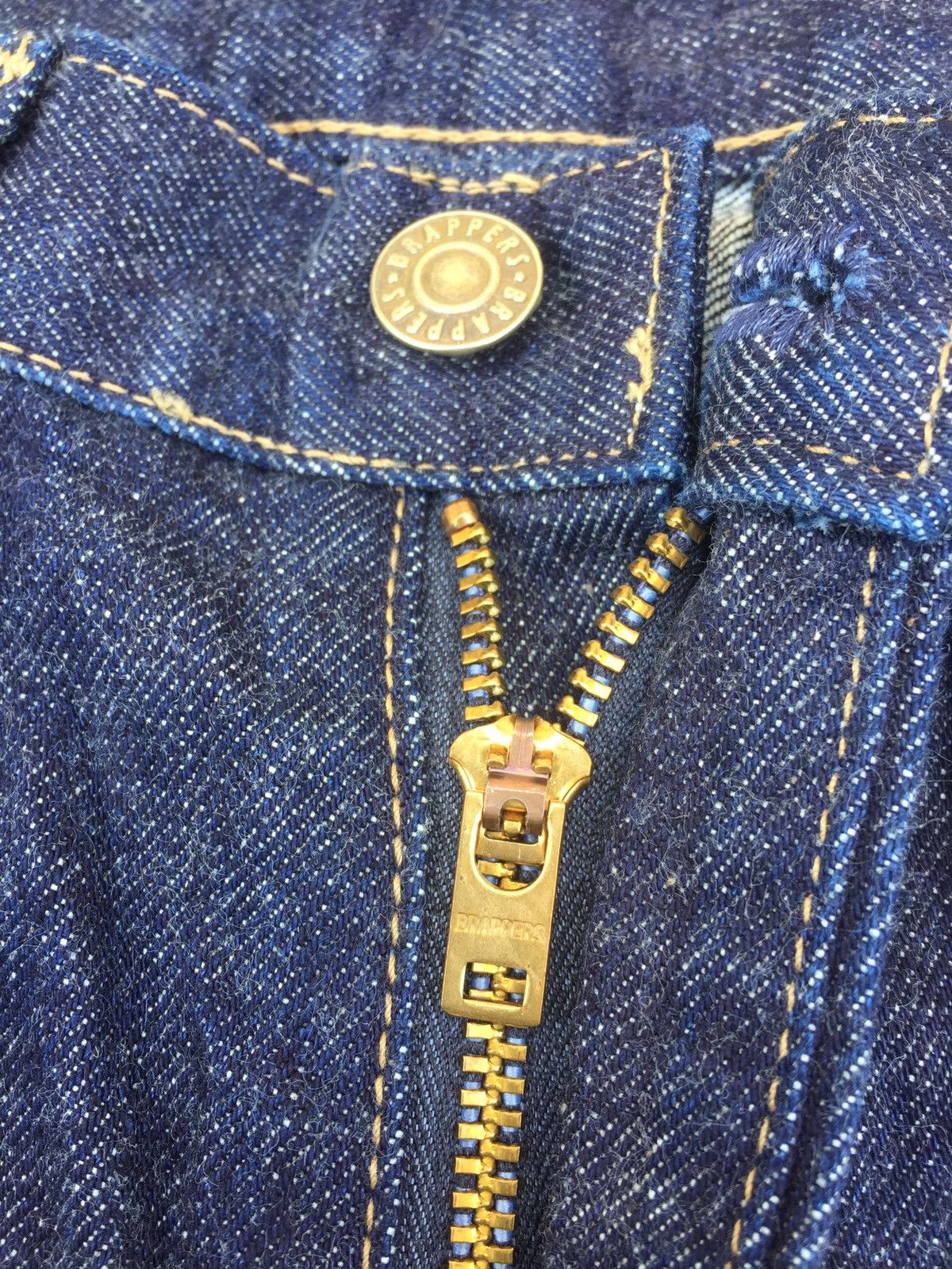 Japanese Brand × Vintage Japanese Selvedge Brappers Denim Size US 28 / EU 44 - 3 Thumbnail