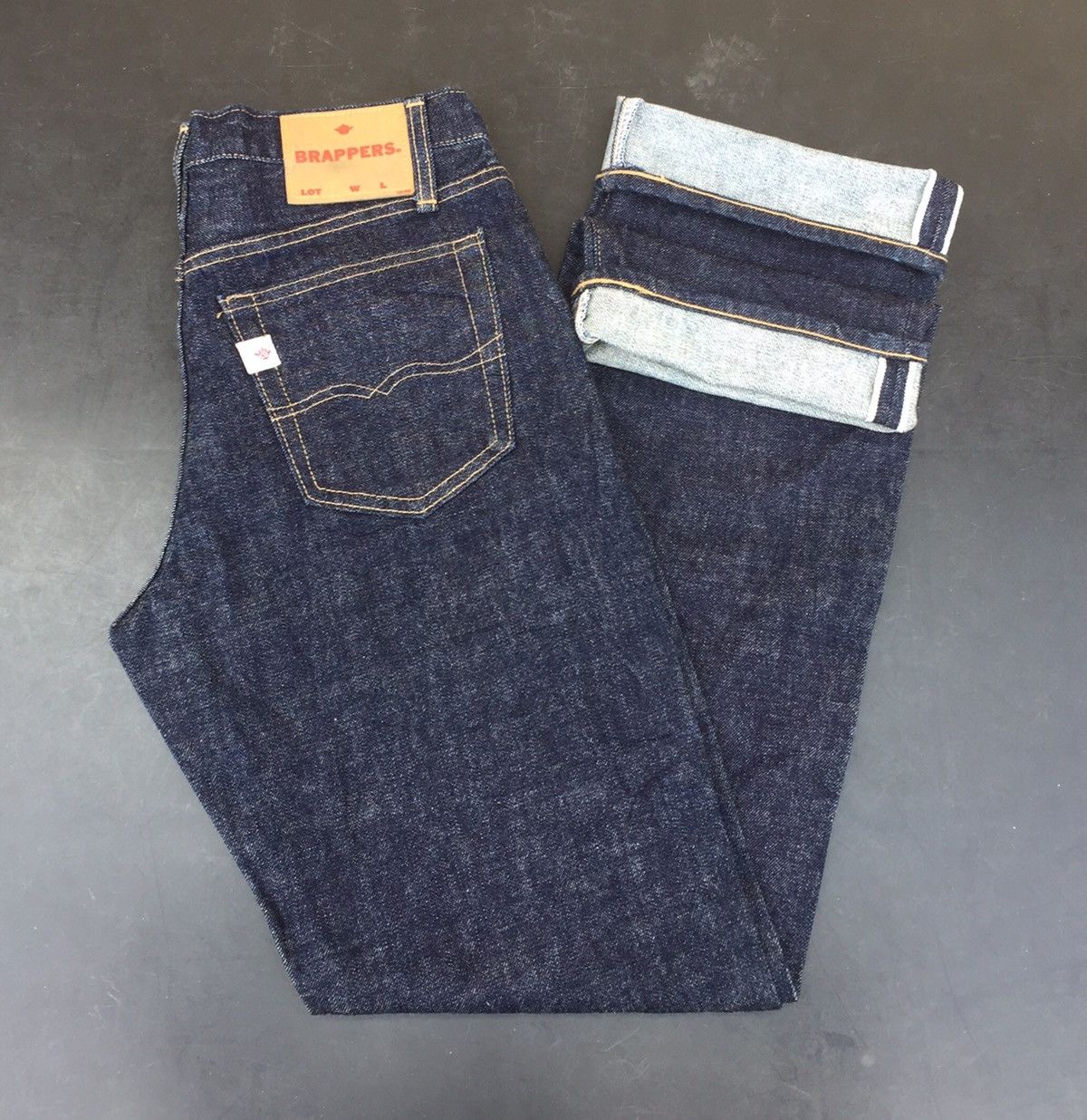 Japanese Brand × Vintage Japanese Selvedge Brappers Denim Size US 28 / EU 44 - 1 Thumbnail
