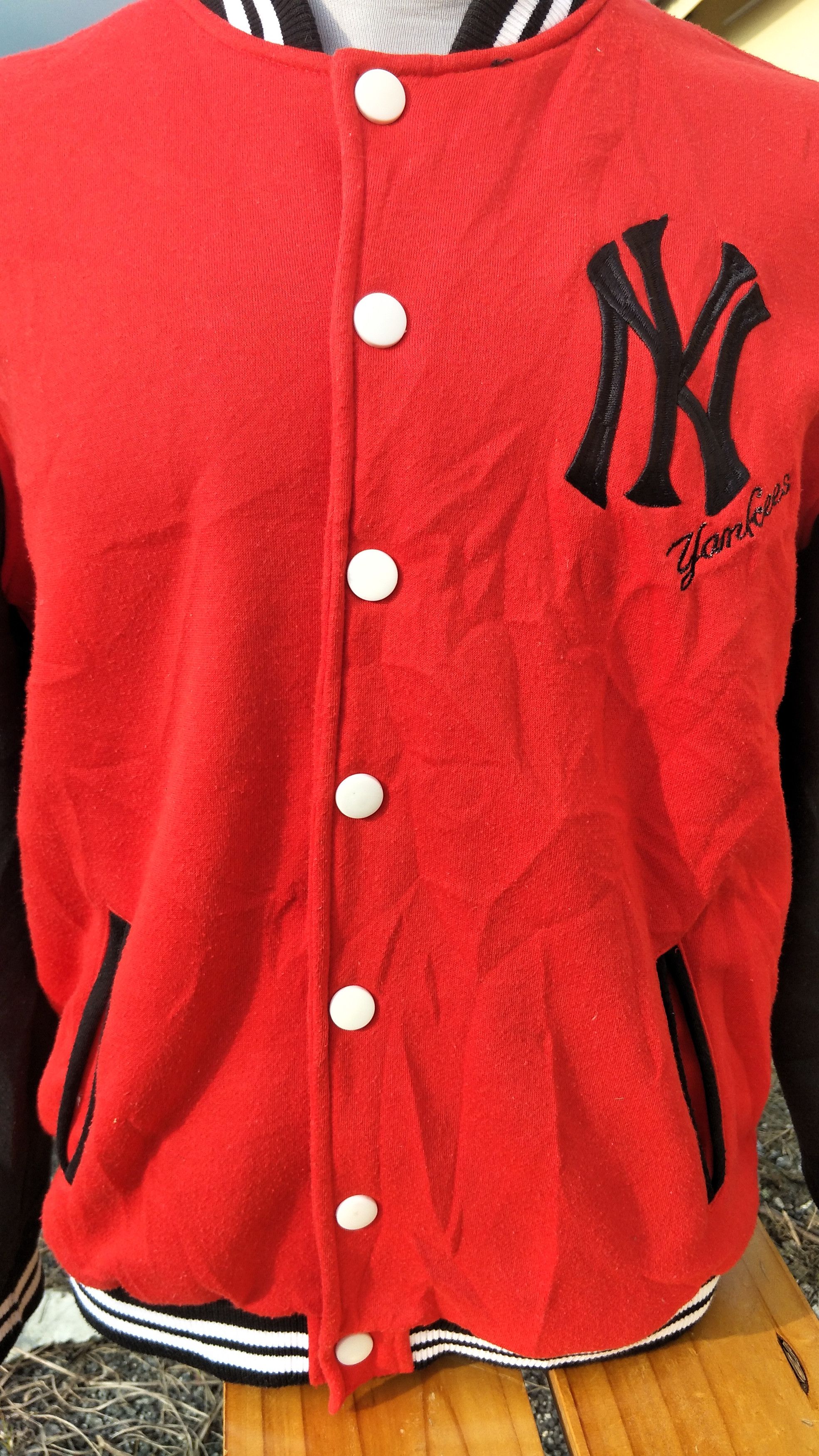 MLB × New York Yankees NEW YORK YANKEES MLB VARSITY JACKET Size US XL / EU 56 / 4 - 4 Thumbnail