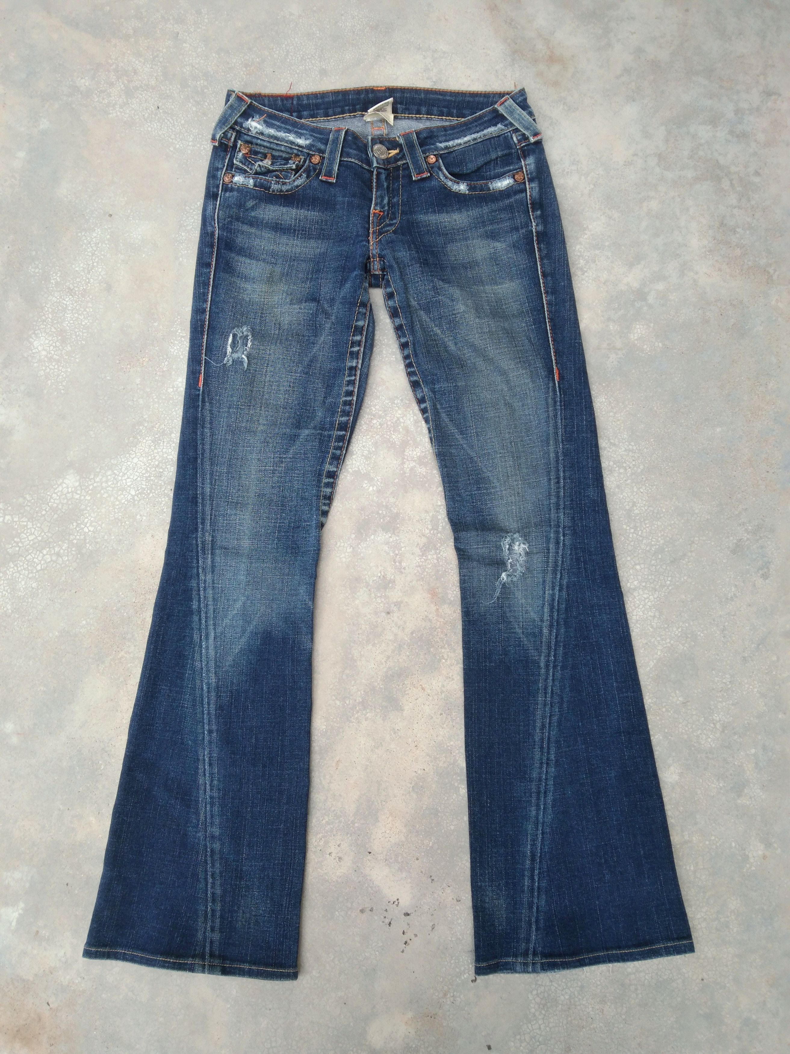 True Religion Vintage True Religion Flared Jeans Made In USA 26x30 Size US 26 / EU 42 - 2 Thumbnail