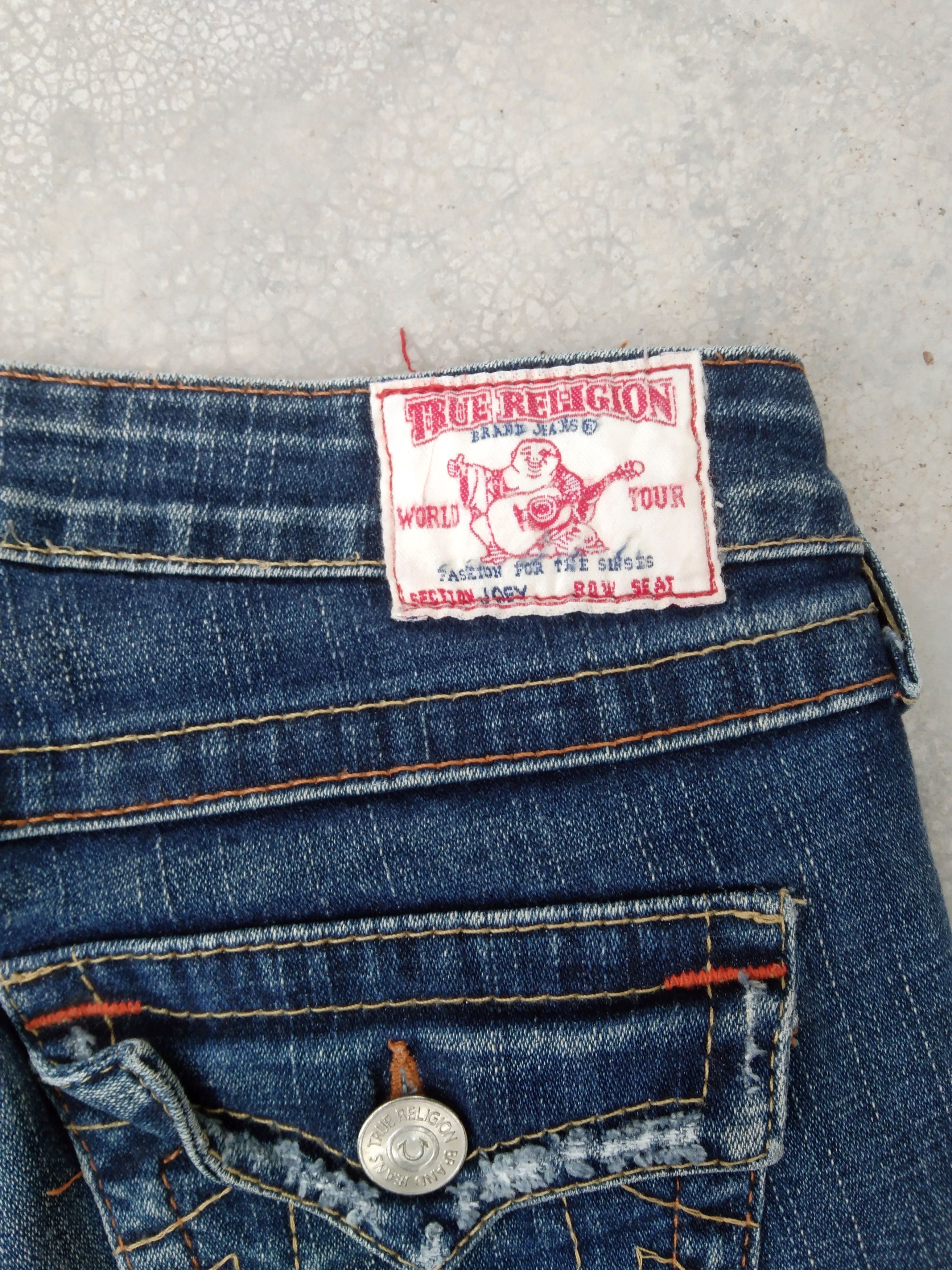True Religion Vintage True Religion Flared Jeans Made In USA 26x30 Size US 26 / EU 42 - 5 Thumbnail