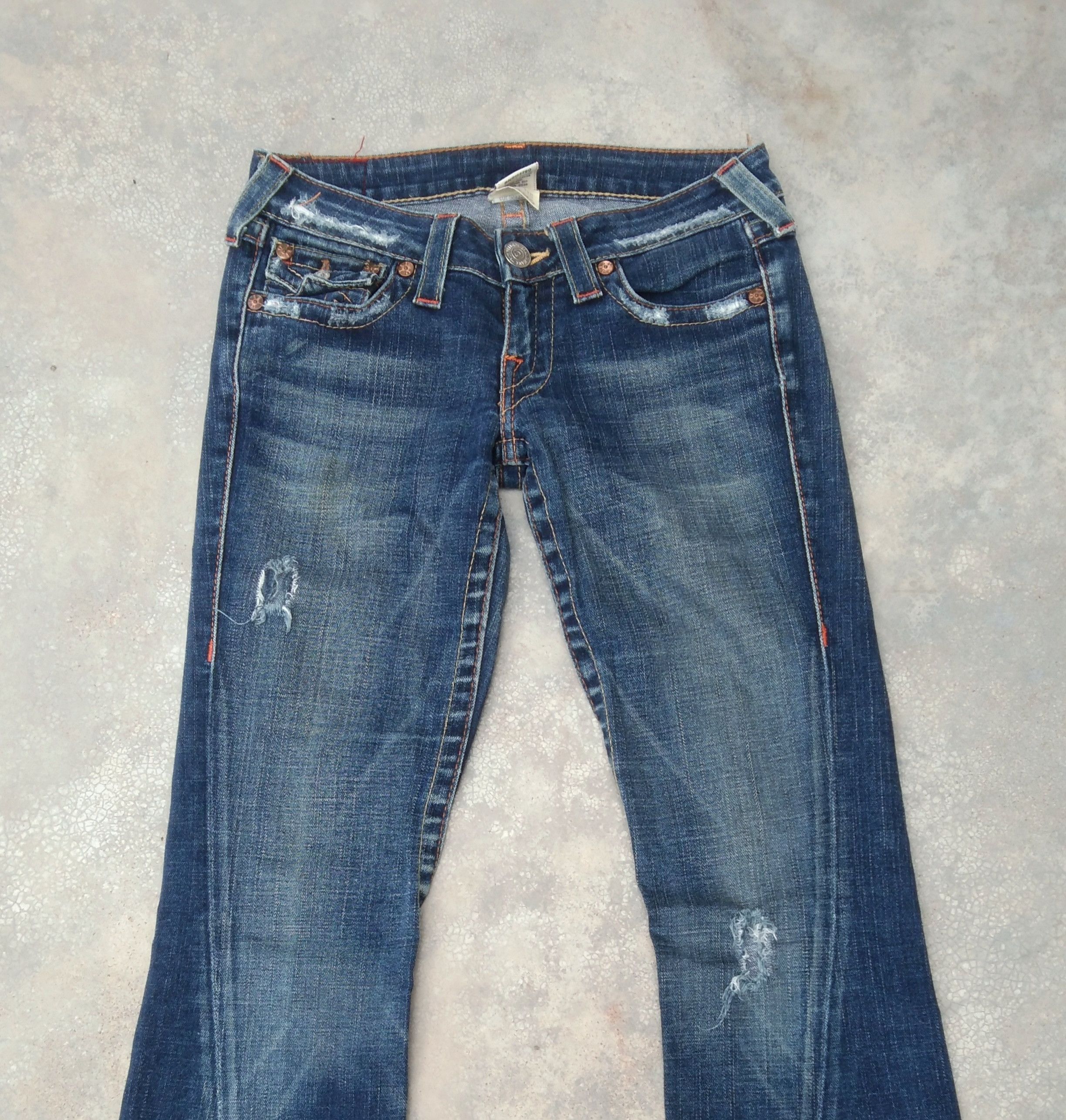 True Religion Vintage True Religion Flared Jeans Made In USA 26x30 Size US 26 / EU 42 - 3 Thumbnail