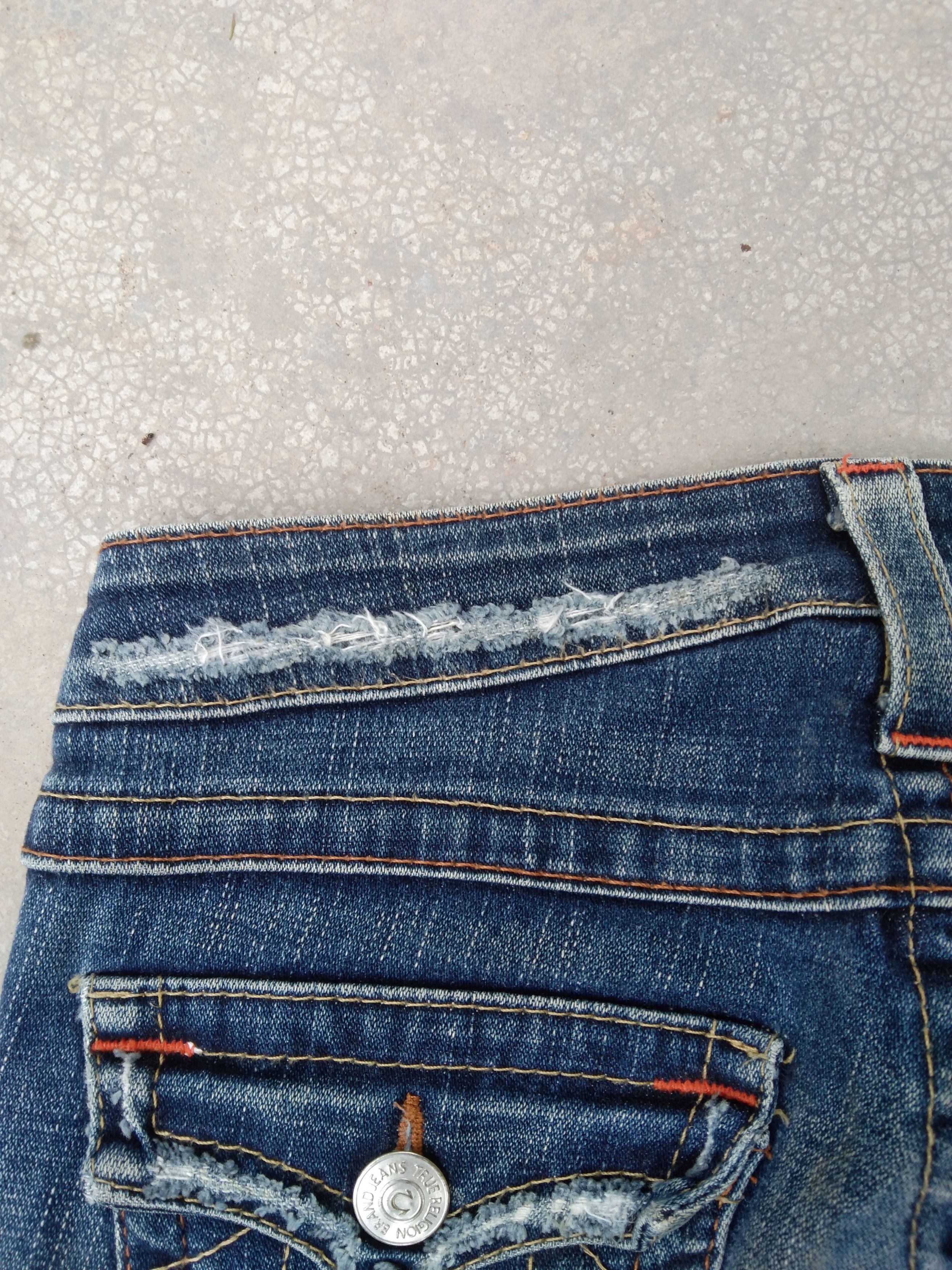 True Religion Vintage True Religion Flared Jeans Made In USA 26x30 Size US 26 / EU 42 - 4 Thumbnail