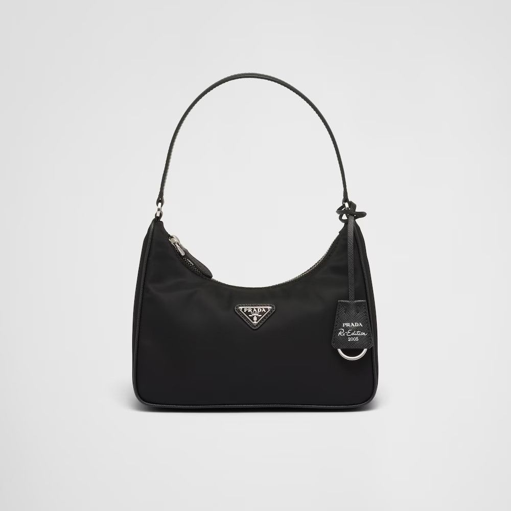 Prada Bag Mini Trinagle Reedtion 1Ne204_R064_F0002 in Black, Women's