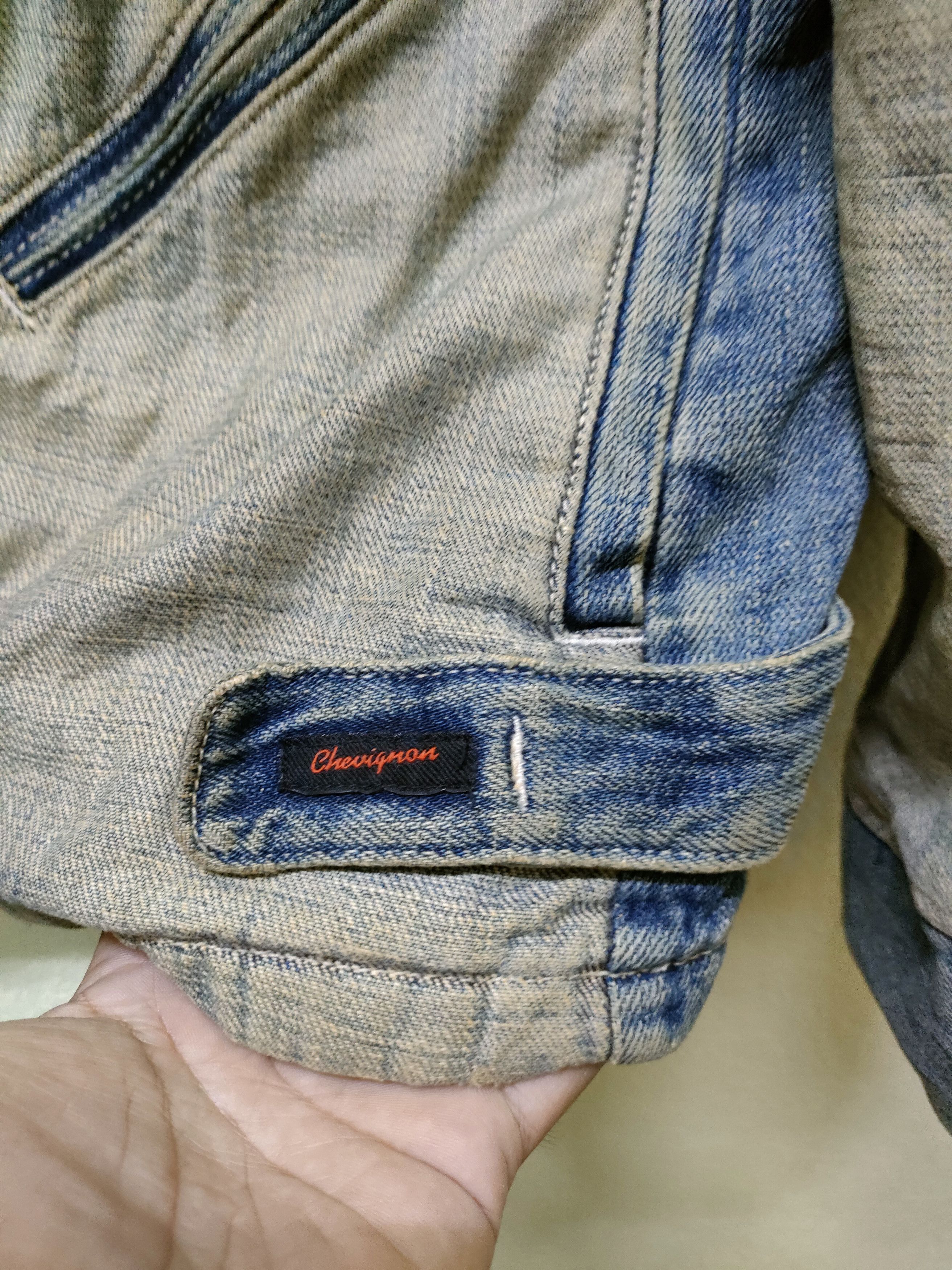 Chevignon 🔥Steals 🔥Chevignon Biker Denim Jacket Size US M / EU 48-50 / 2 - 6 Thumbnail