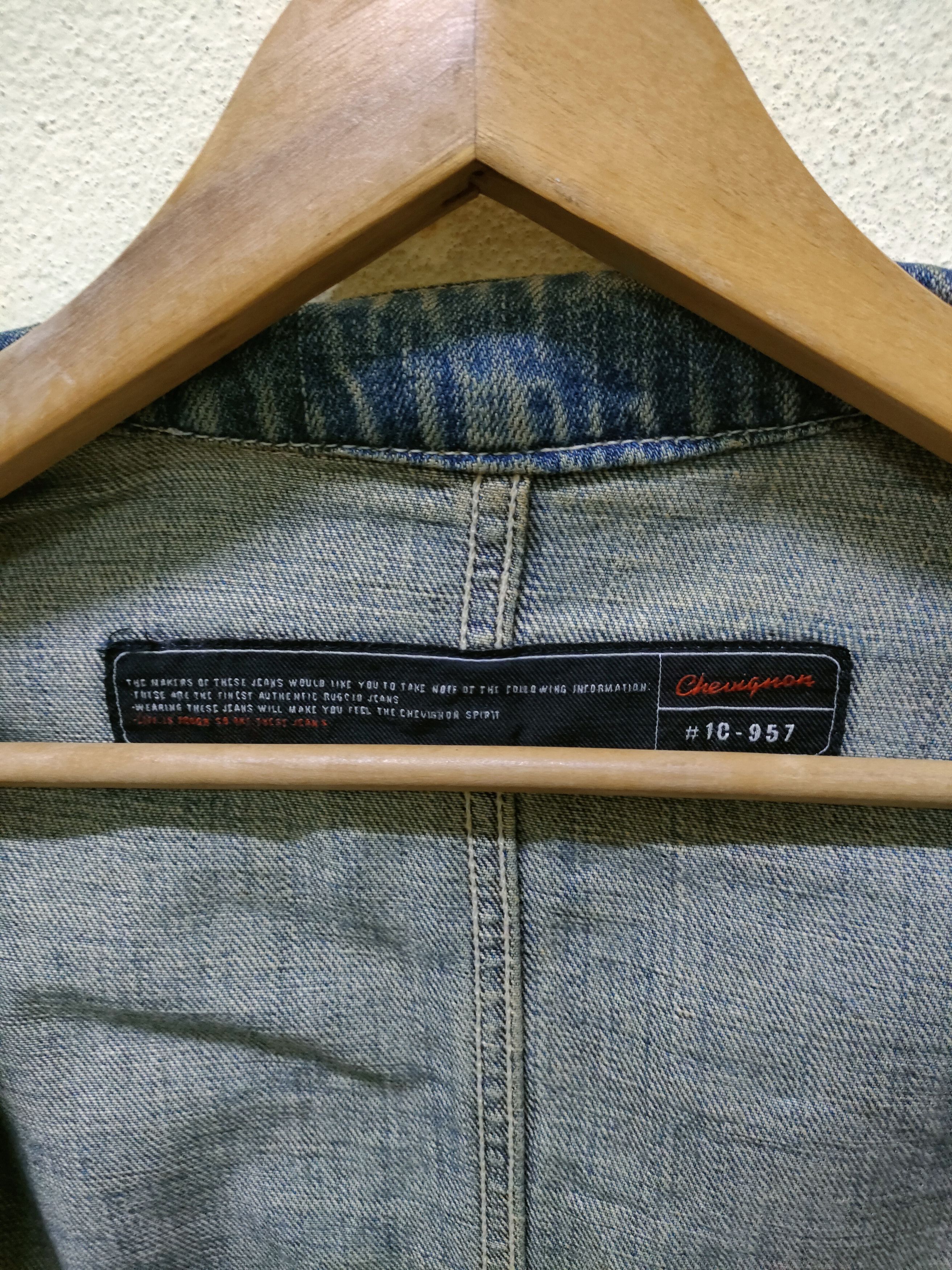 Chevignon 🔥Steals 🔥Chevignon Biker Denim Jacket Size US M / EU 48-50 / 2 - 4 Thumbnail
