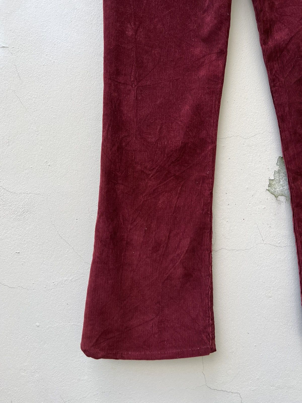 Levi's Vintage 1999 Levi’s 646 Maroon Corduroy Bootcut Jeans Size US 29 - 11 Thumbnail