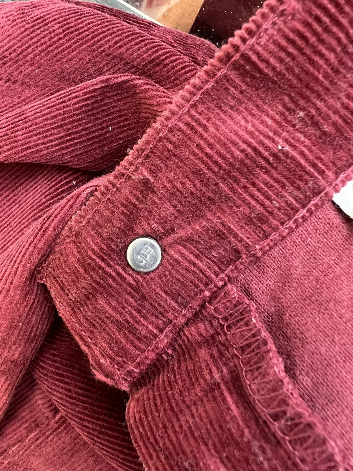 Levi's Vintage 1999 Levi’s 646 Maroon Corduroy Bootcut Jeans Size US 29 - 13 Thumbnail