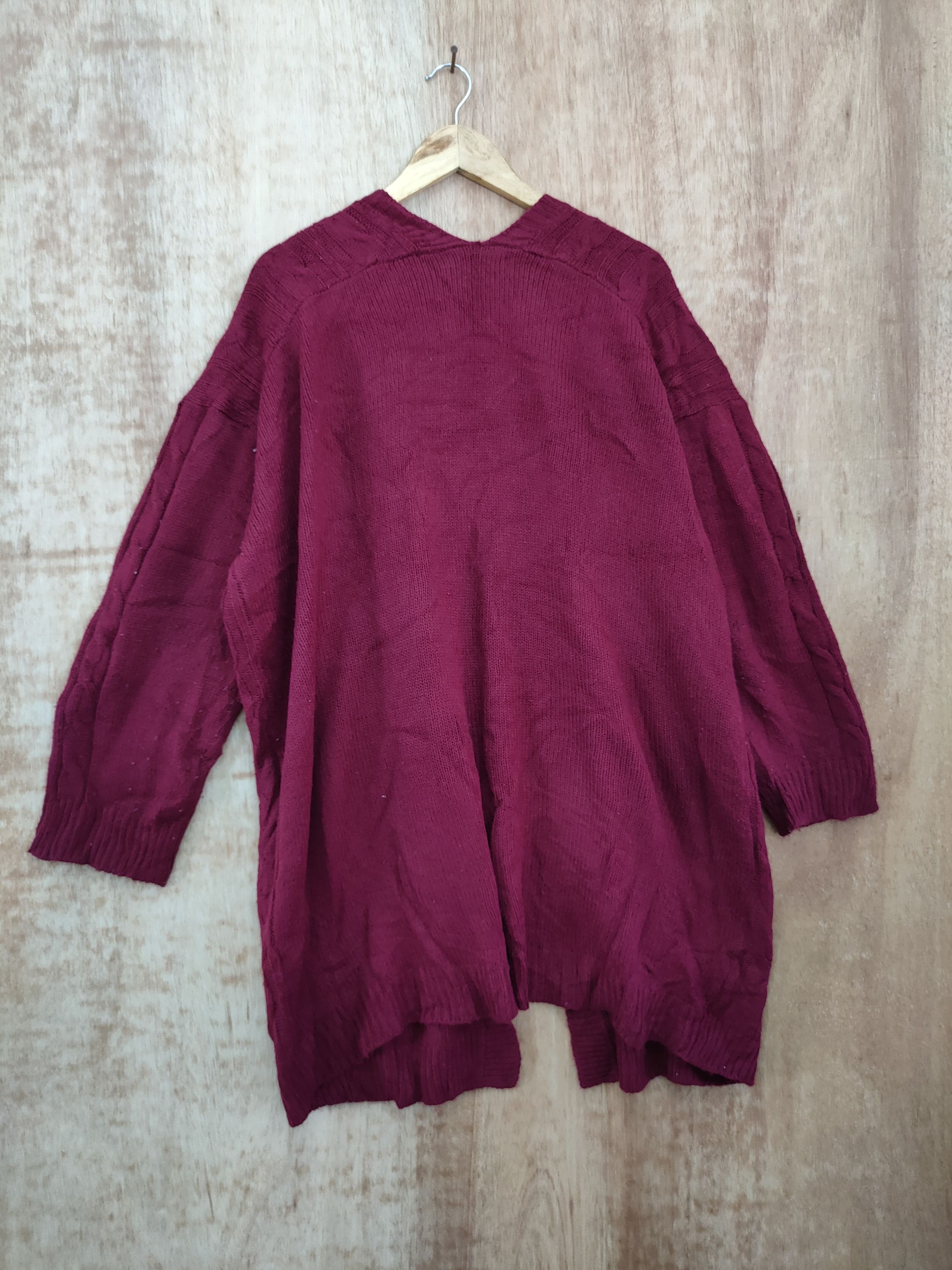 Aran Isles Knitwear × Japanese Brand Vivere aran isle knitwear cardigan cable knit #46-071 Size XL / US 12-14 / IT 48-50 - 7 Thumbnail