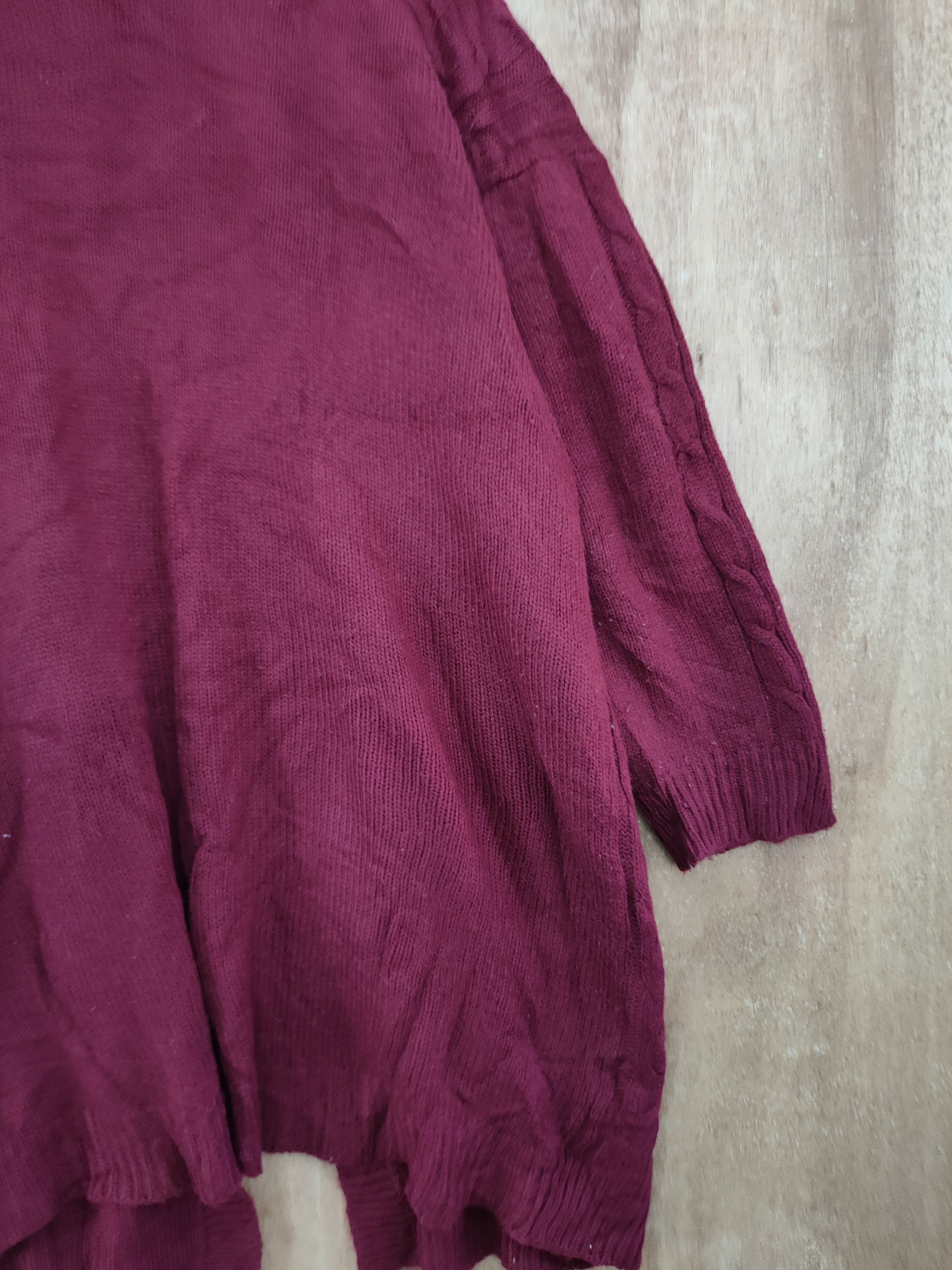 Aran Isles Knitwear × Japanese Brand Vivere aran isle knitwear cardigan cable knit #46-071 Size XL / US 12-14 / IT 48-50 - 9 Thumbnail