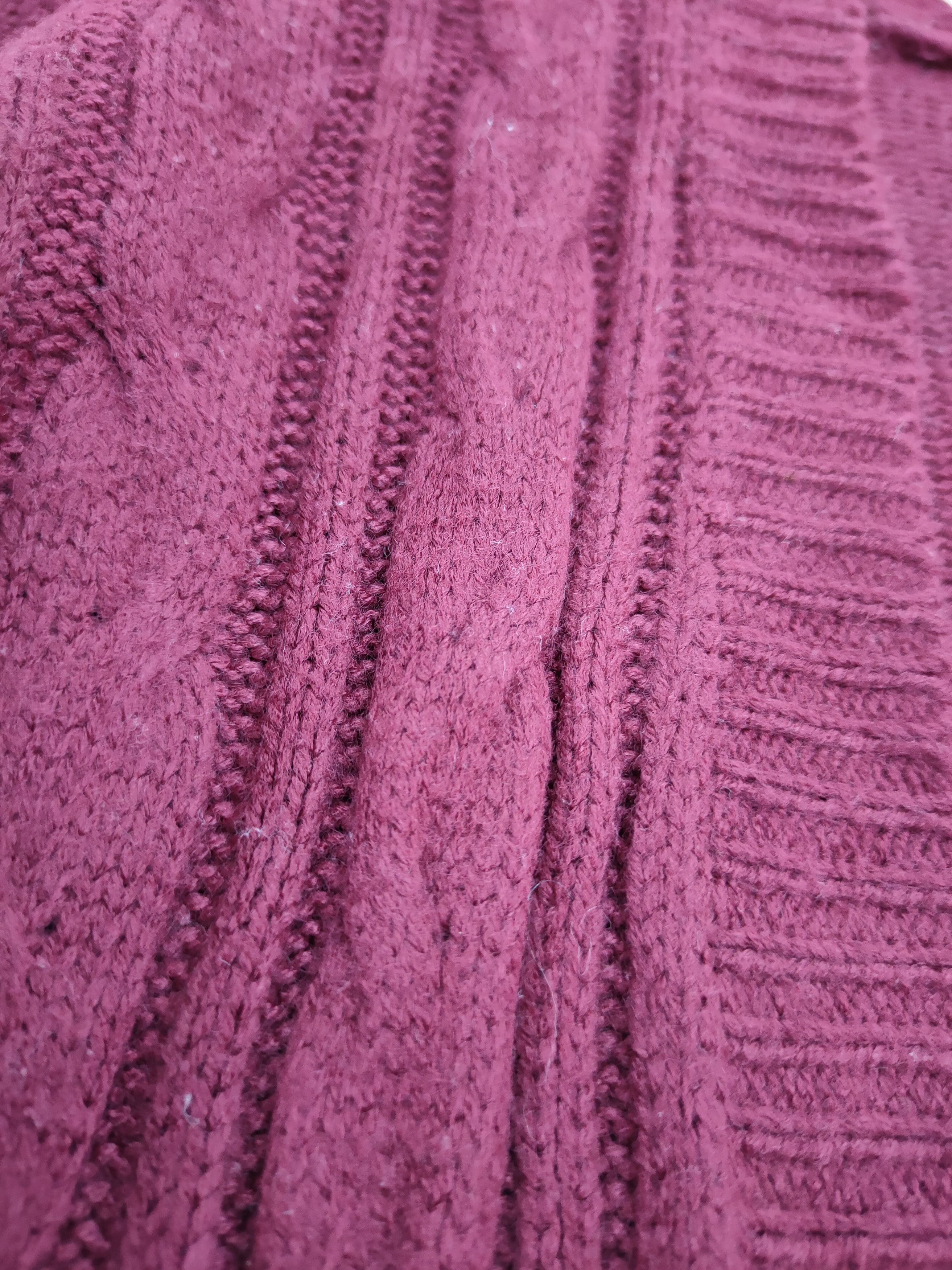 Aran Isles Knitwear × Japanese Brand Vivere aran isle knitwear cardigan cable knit #46-071 Size XL / US 12-14 / IT 48-50 - 5 Thumbnail