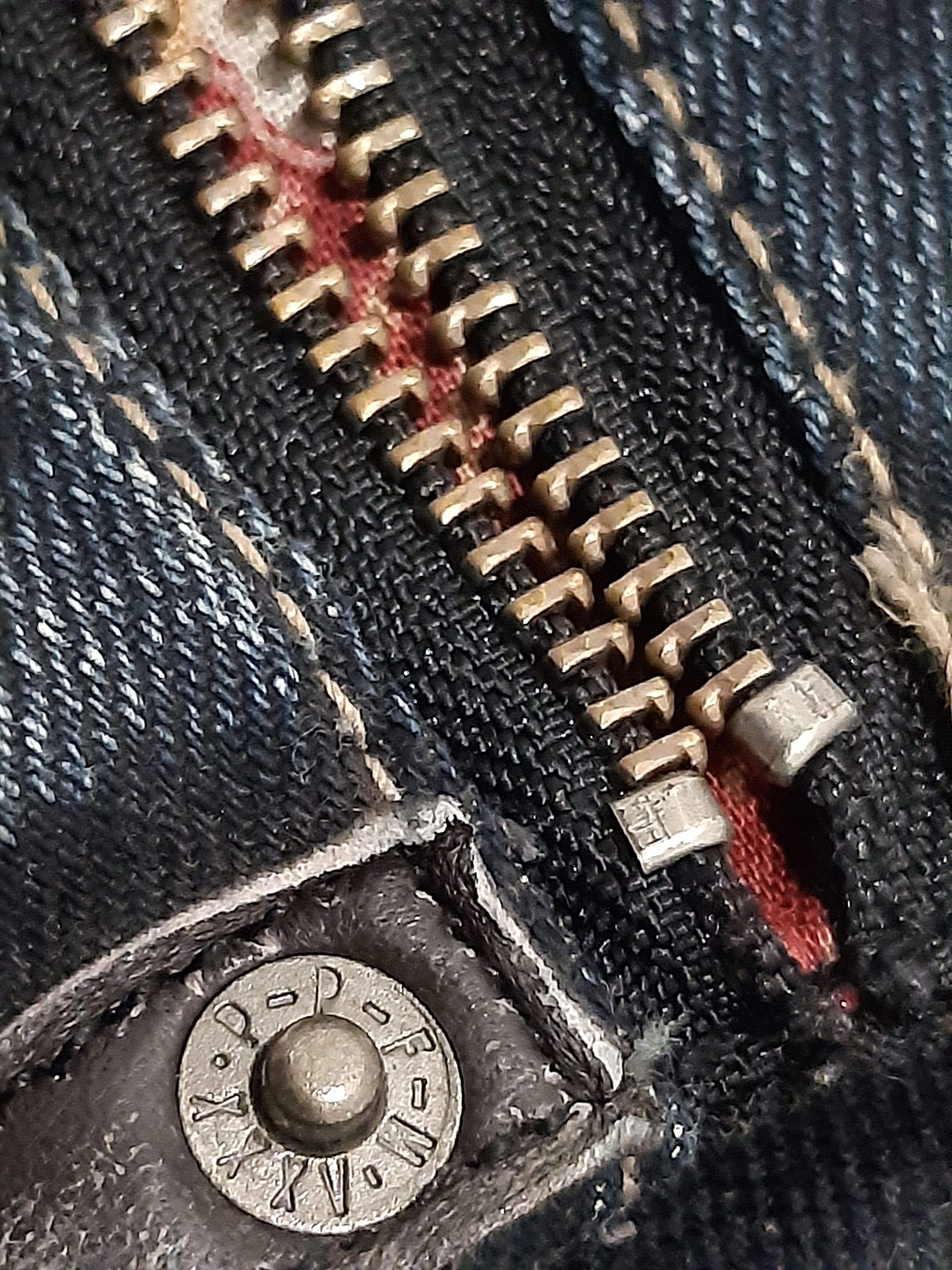 Japanese Brand × Vintage Japanese Jeans Bondage Zipper PPFM Size US 32 / EU 48 - 8 Thumbnail
