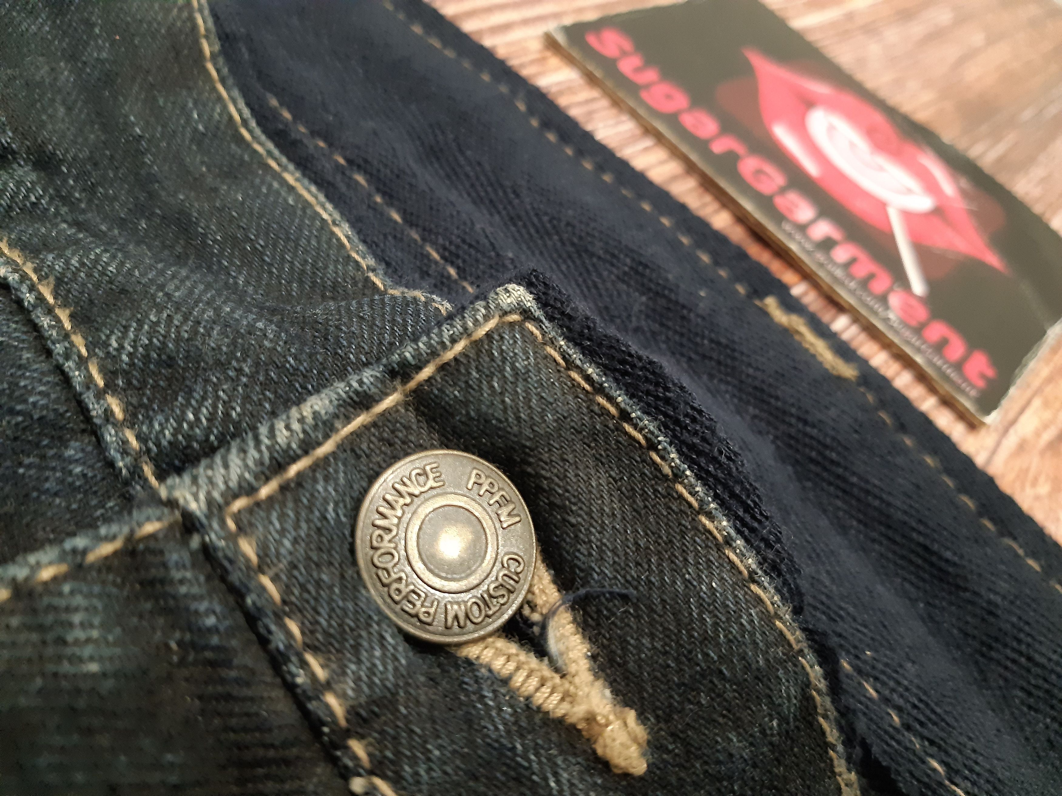 Japanese Brand × Vintage Japanese Jeans Bondage Zipper PPFM Size US 32 / EU 48 - 7 Thumbnail