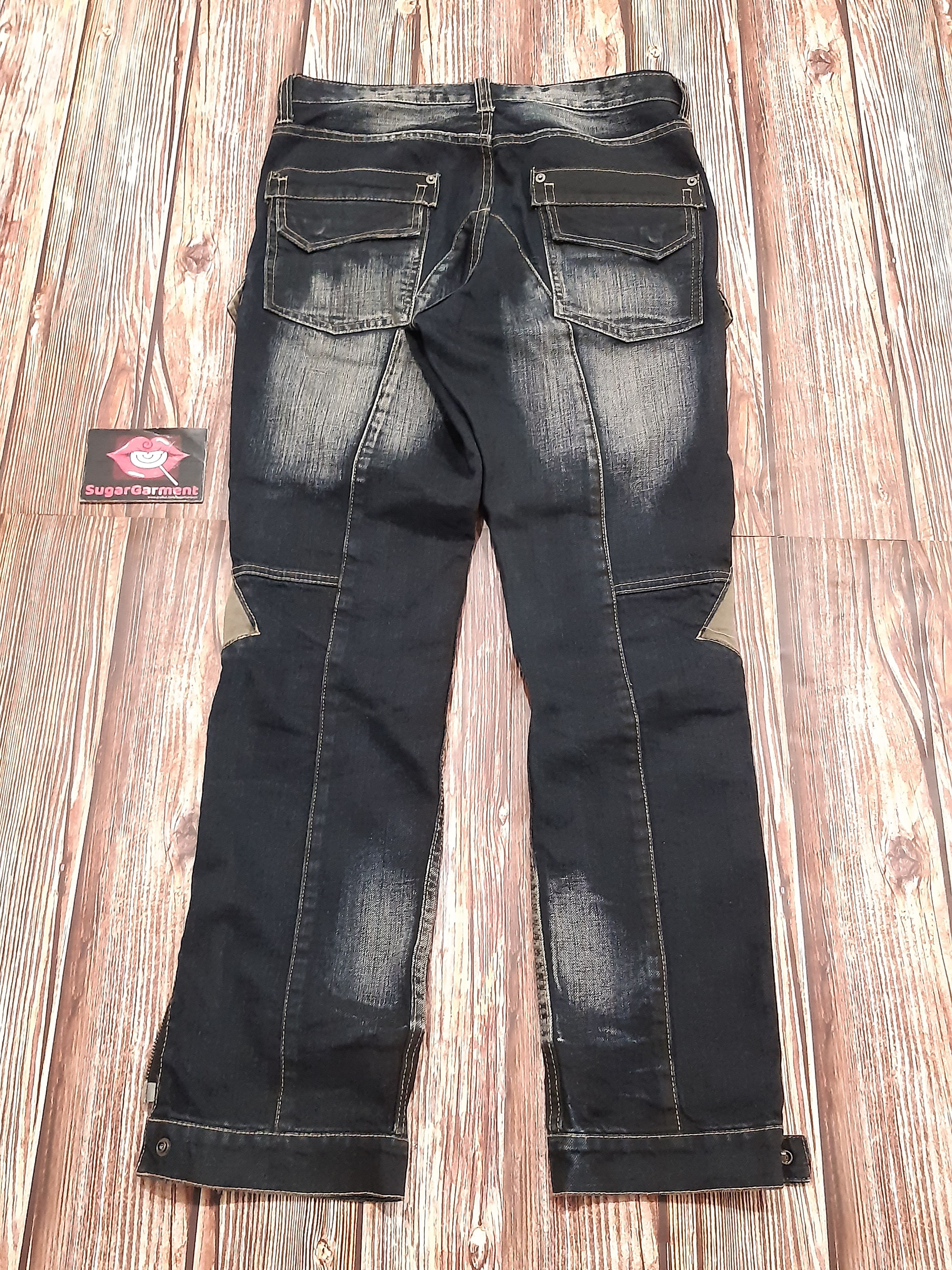Japanese Brand × Vintage Japanese Jeans Bondage Zipper PPFM Size US 32 / EU 48 - 11 Thumbnail