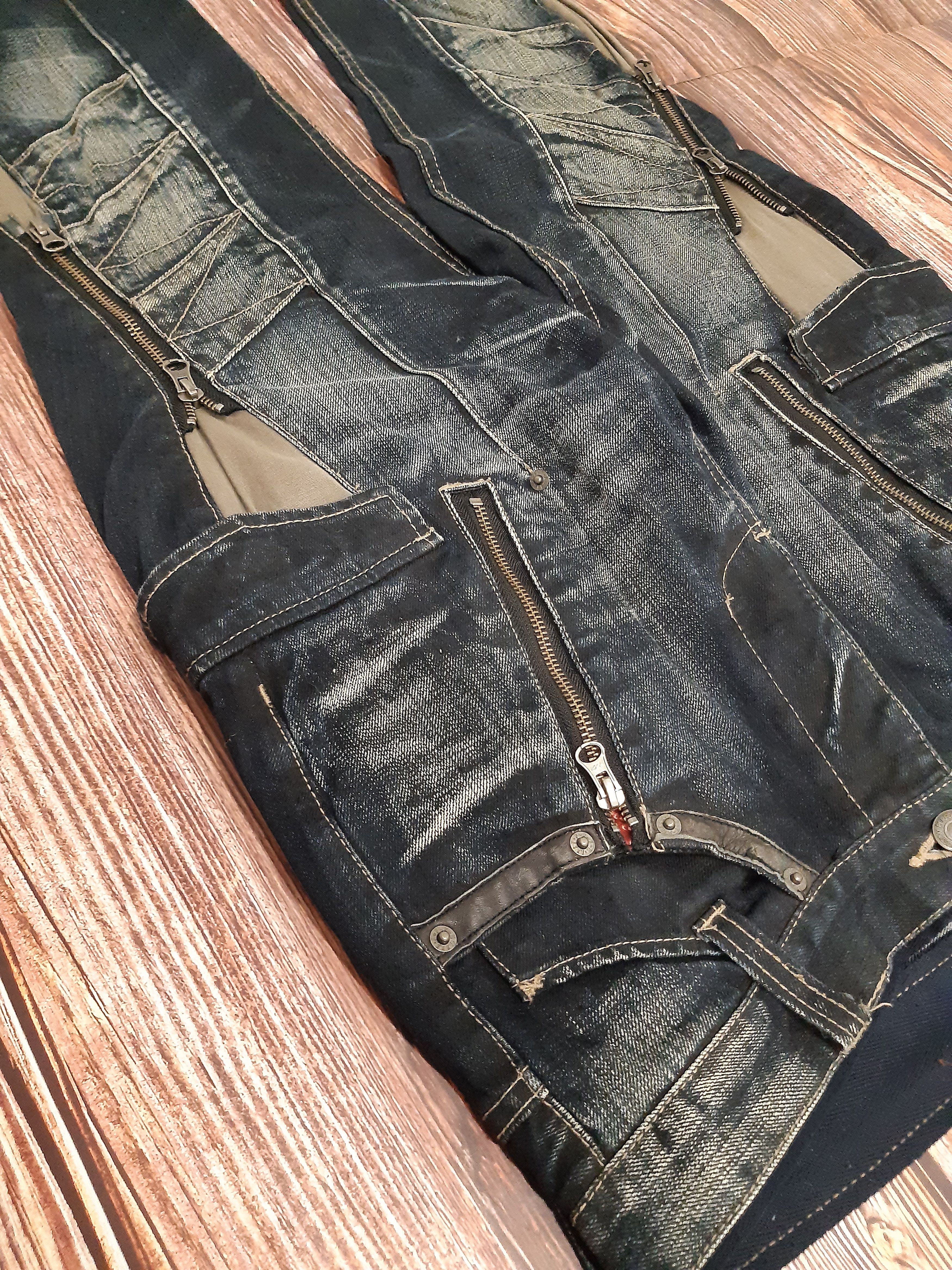 Japanese Brand × Vintage Japanese Jeans Bondage Zipper PPFM Size US 32 / EU 48 - 6 Thumbnail