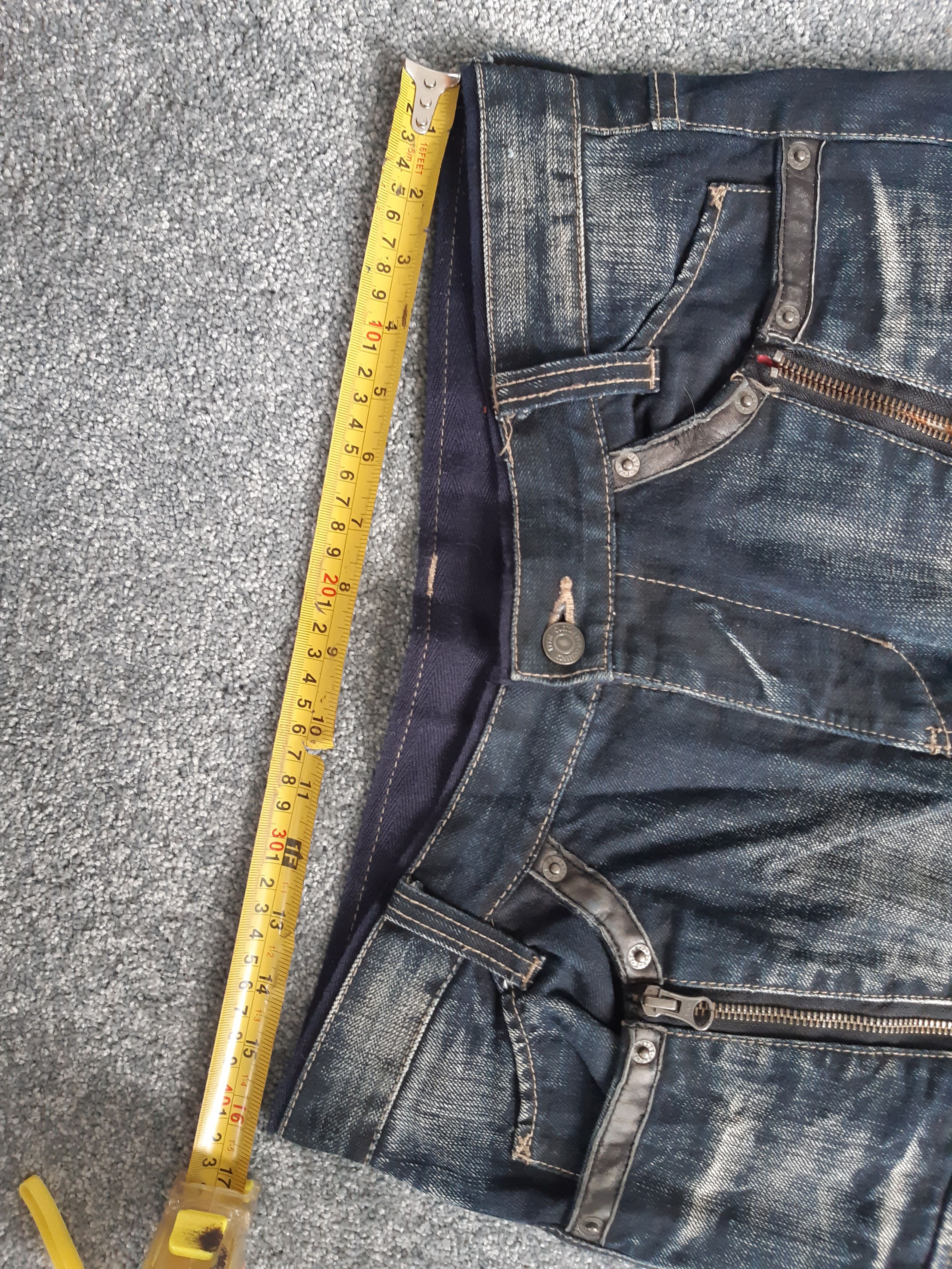 Japanese Brand × Vintage Japanese Jeans Bondage Zipper PPFM Size US 32 / EU 48 - 13 Thumbnail