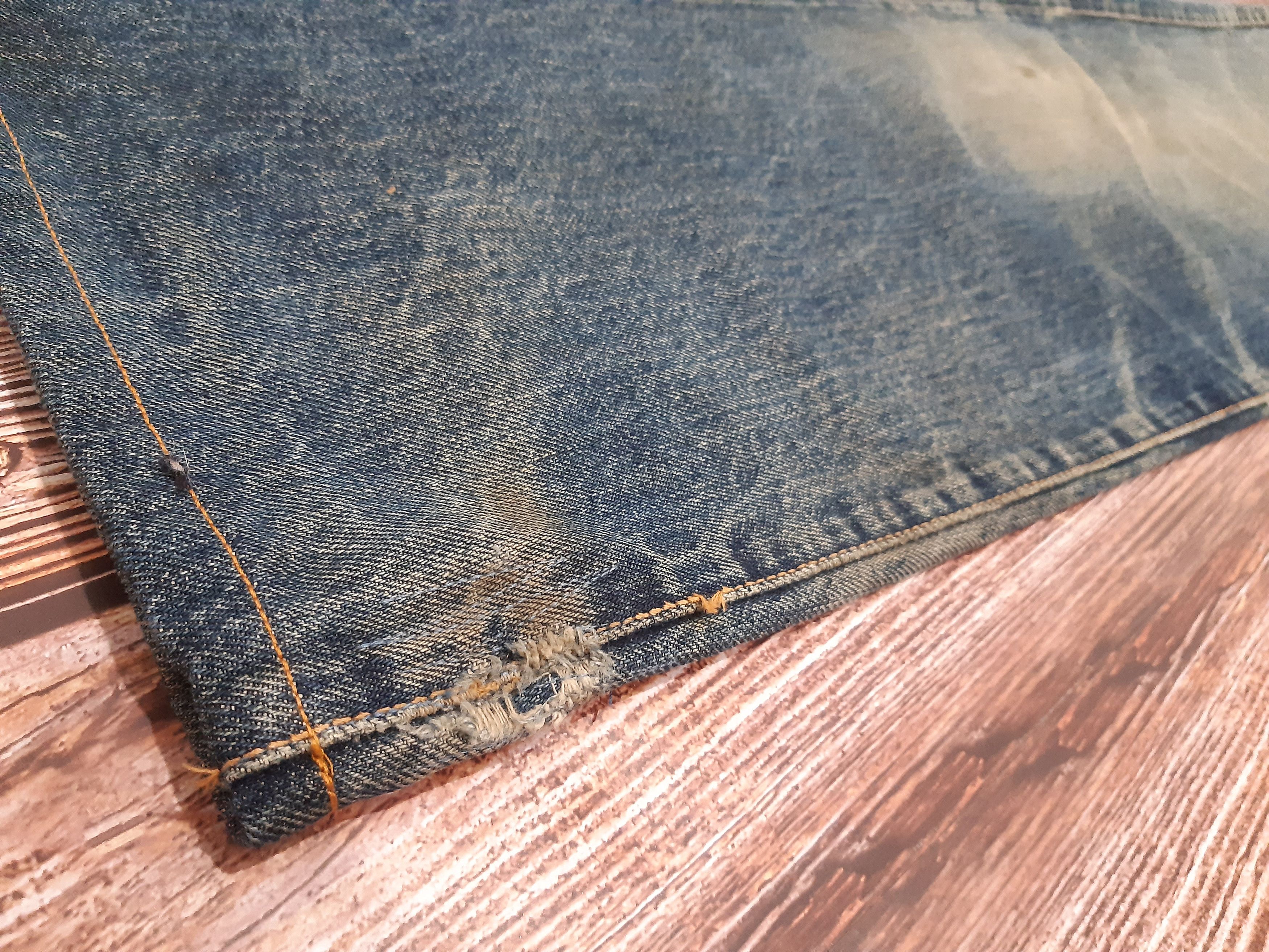Evisu EVISU DAICOCK Jeans Vintage Distressed Size US 31 - 4 Thumbnail