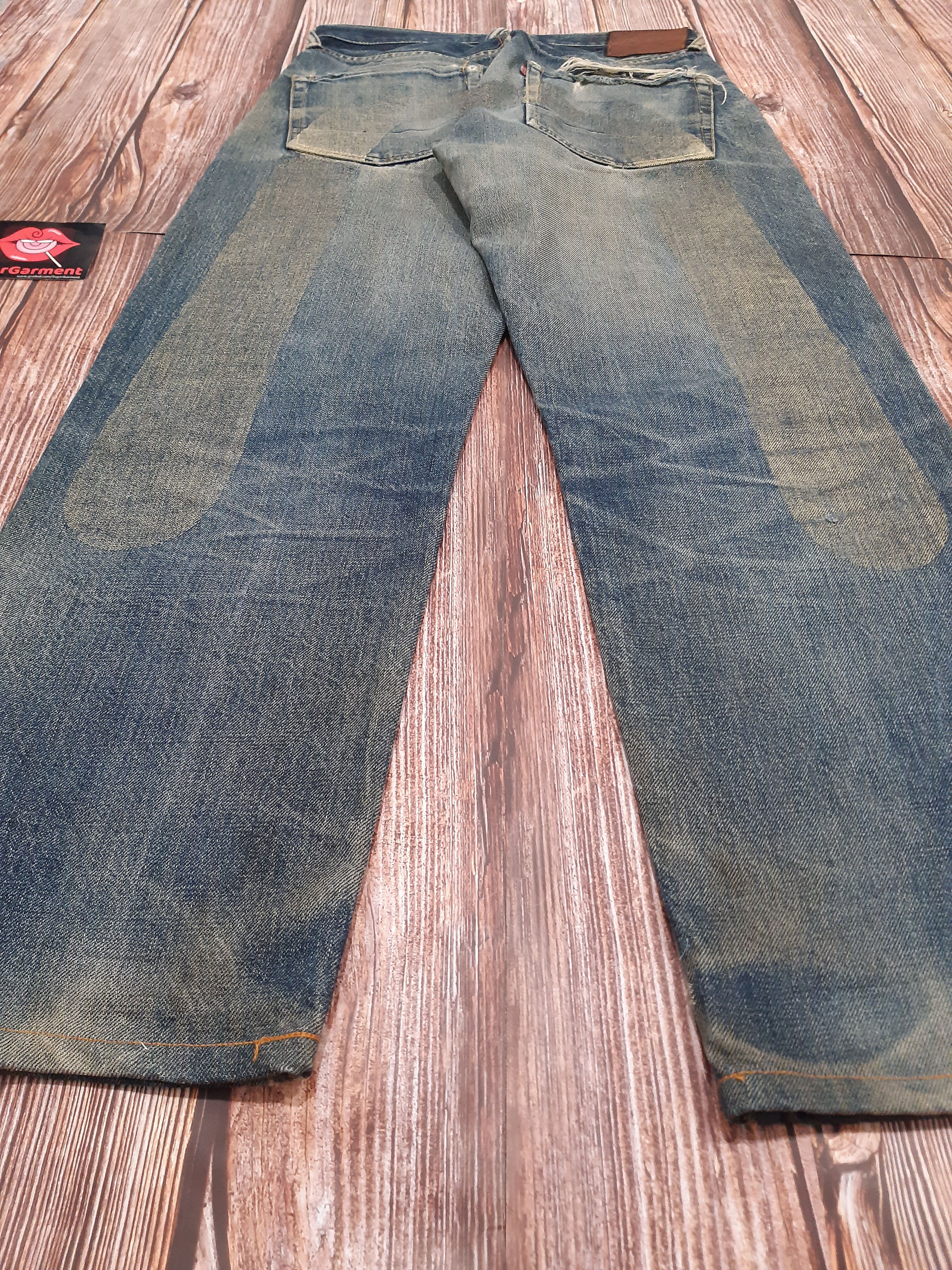 Evisu EVISU DAICOCK Jeans Vintage Distressed Size US 31 - 16 Thumbnail