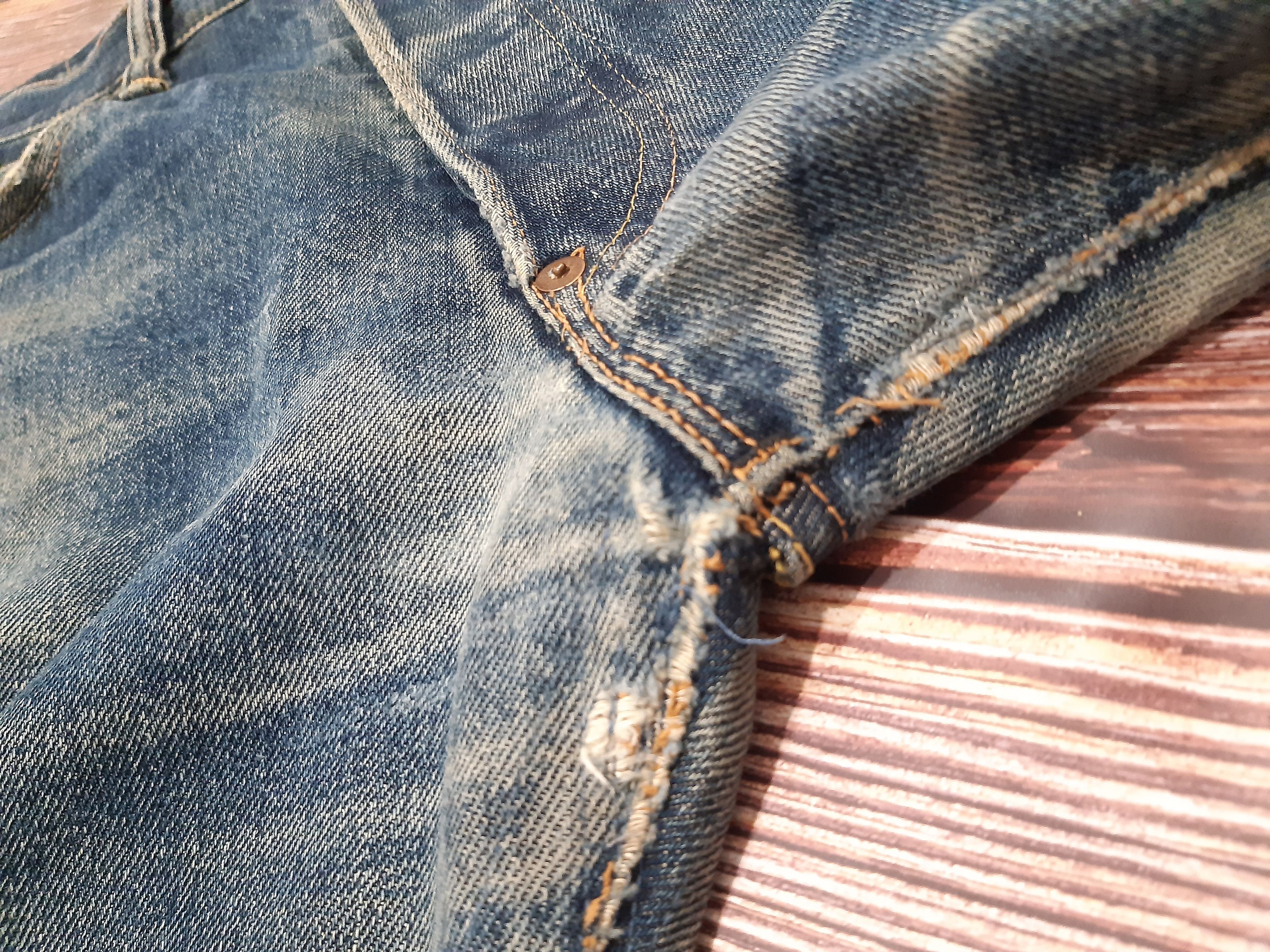 Evisu EVISU DAICOCK Jeans Vintage Distressed Size US 31 - 21 Thumbnail
