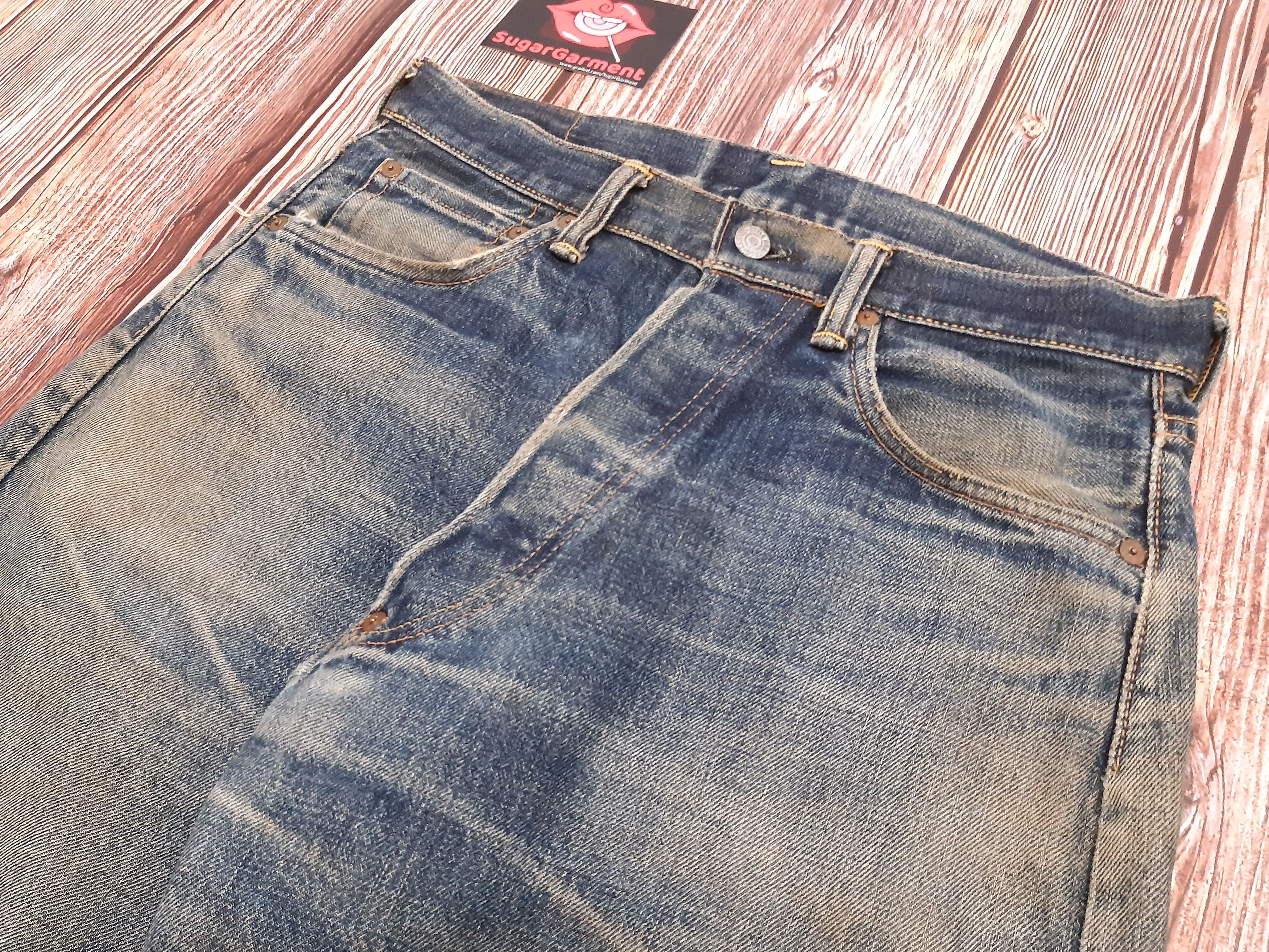 Evisu EVISU DAICOCK Jeans Vintage Distressed Size US 31 - 6 Thumbnail